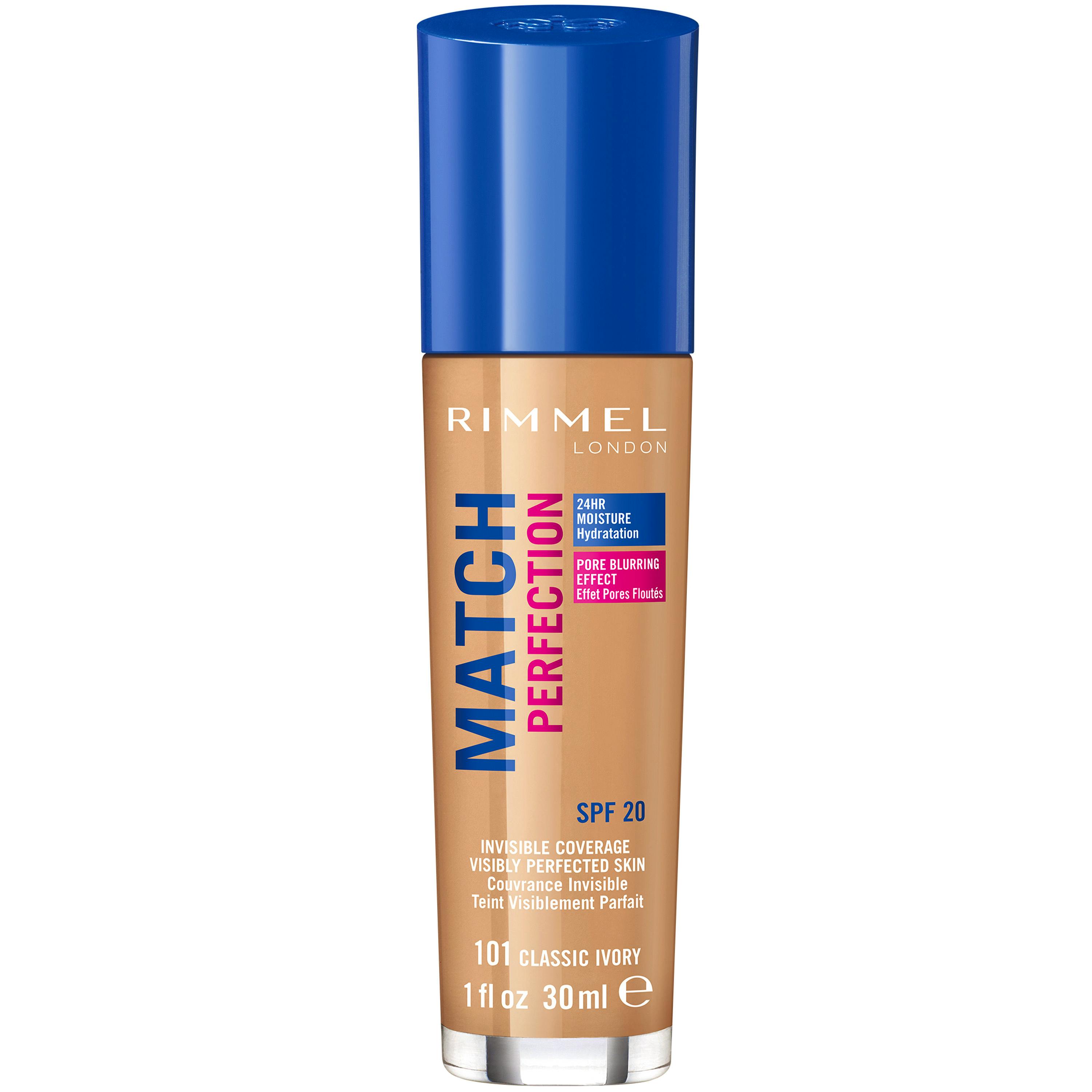 Rimmel Match Perfection Foundation 101 Classic Ivory 30 ml