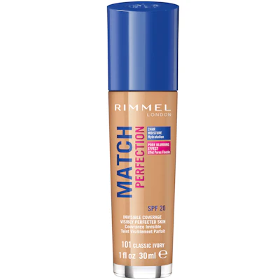 Rimmel Match Perfection Foundation 101 Classic Ivory 30 ml