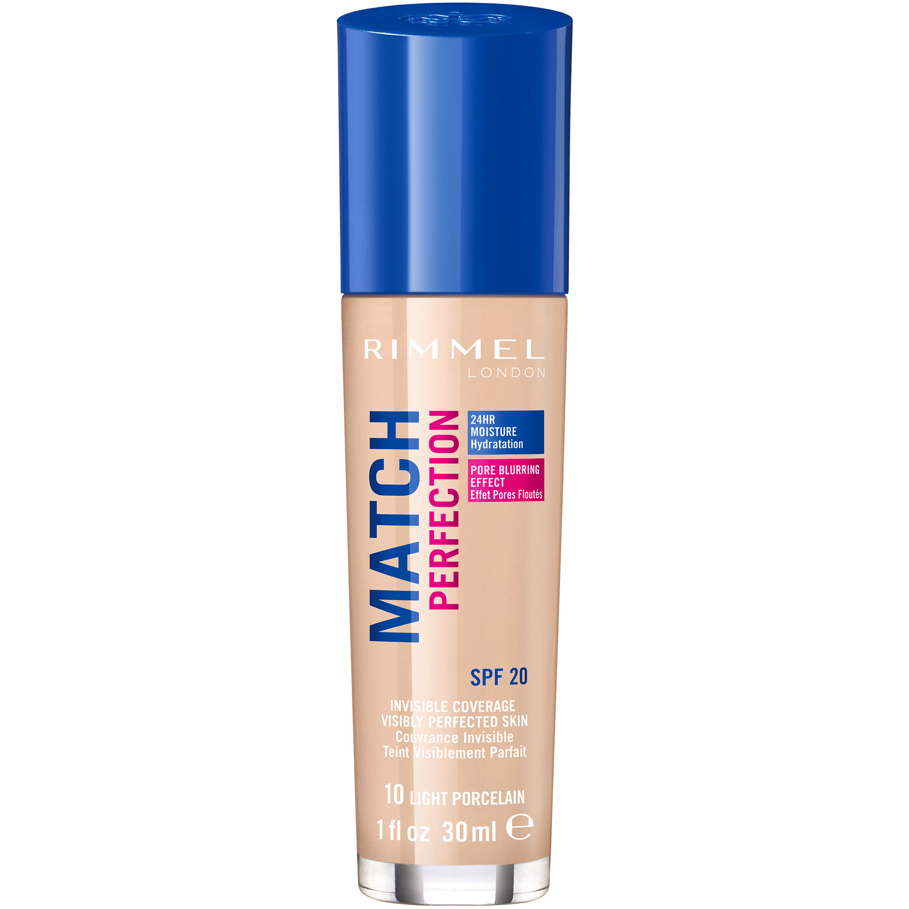 Rimmel Match Perfection Foundation 010 Light Porcelain 30 ml