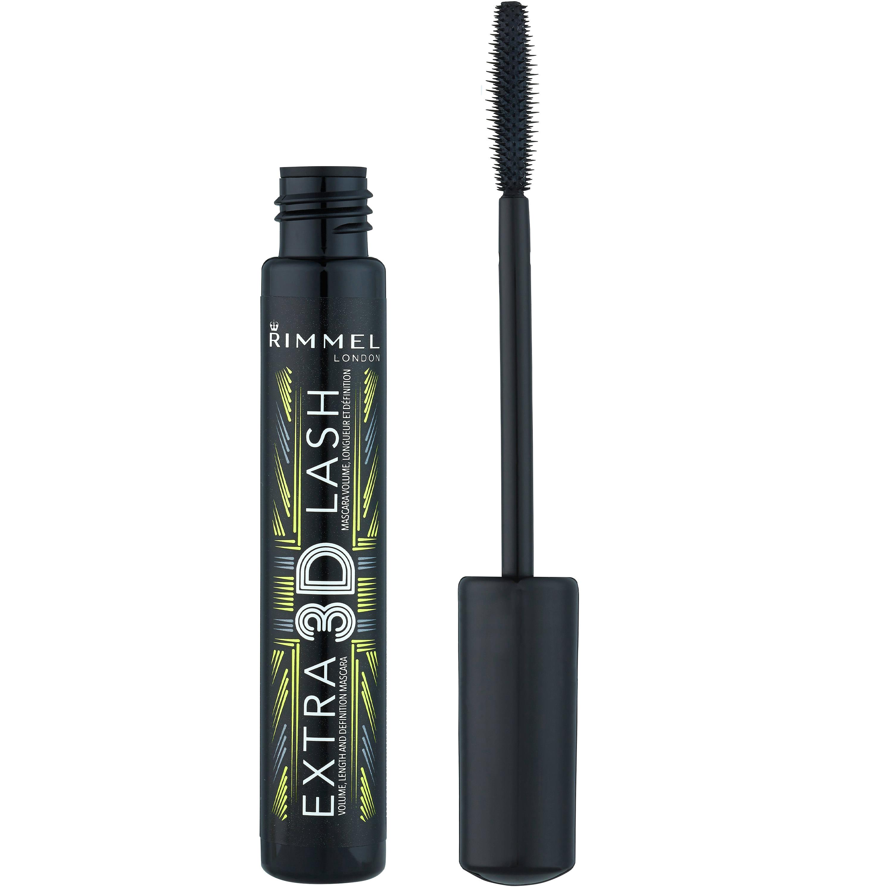 Rimmel Extra 3D Lash Mascara Extreme Black 8 ml