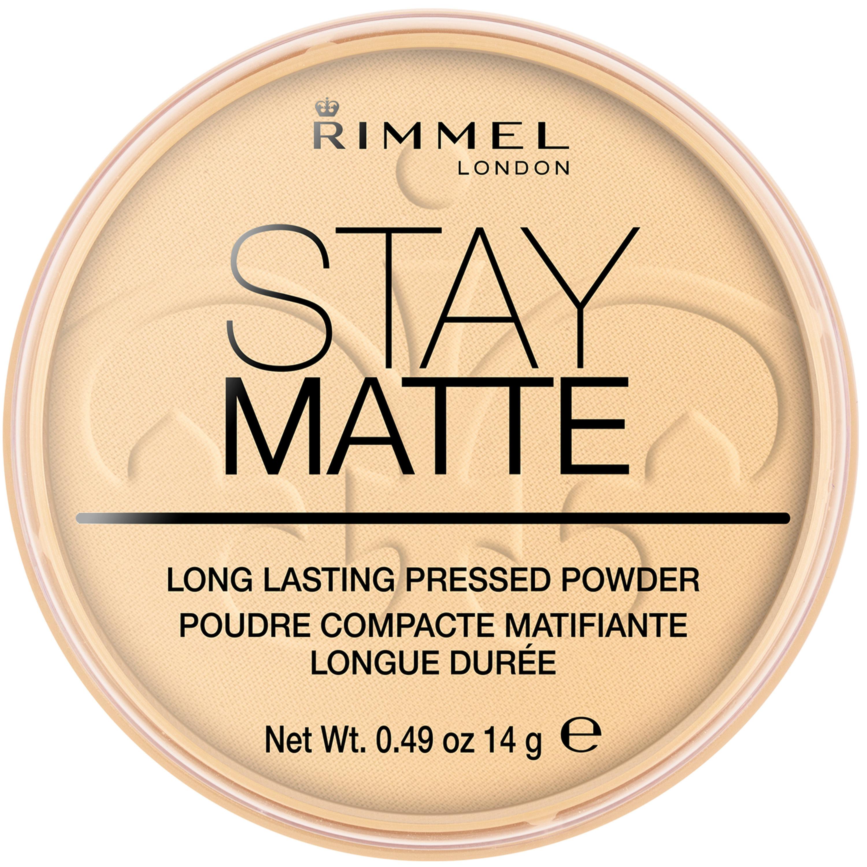 Rimmel Stay Matte Pressed Powder 001 Transparent 14 g