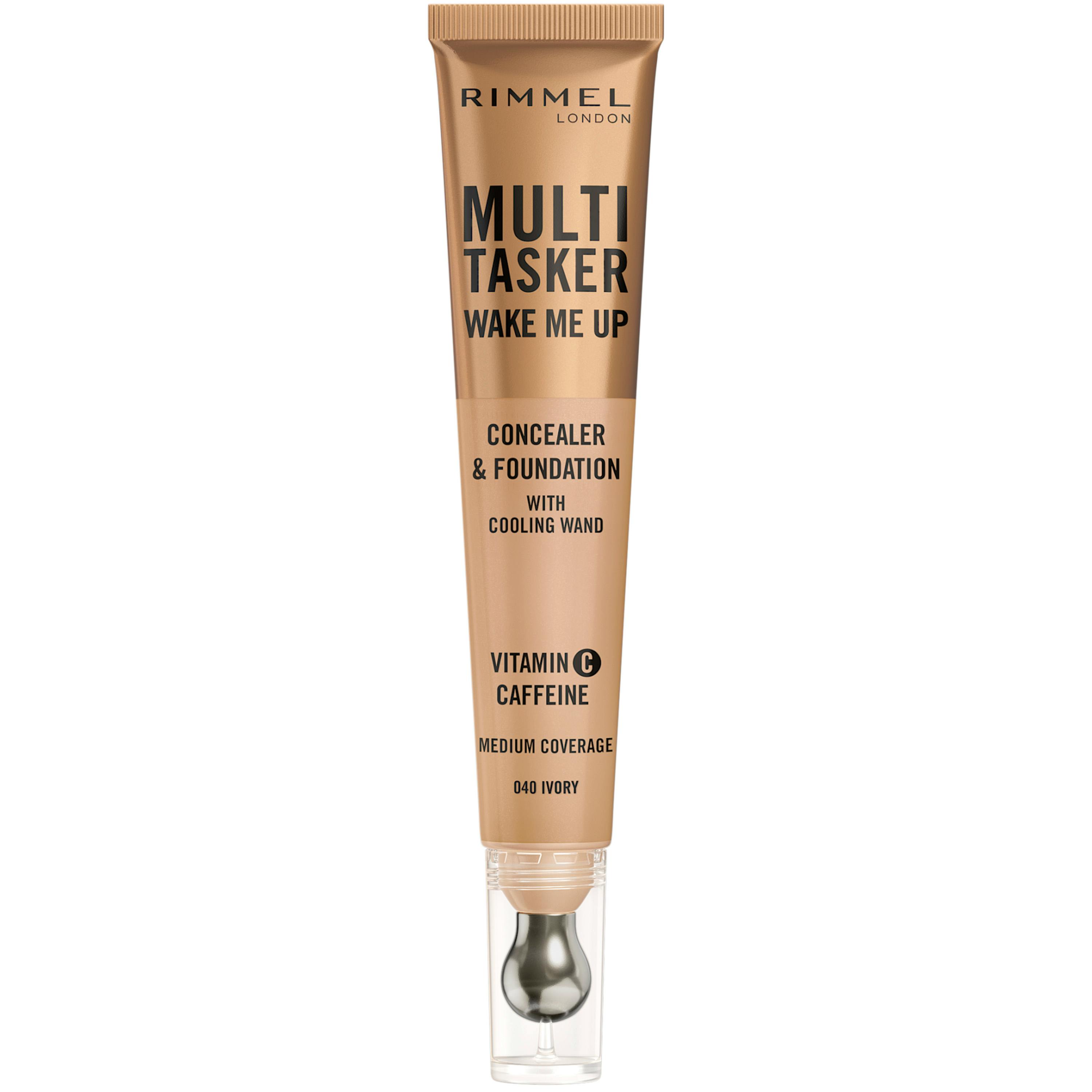 Rimmel Multi-tasker Wake Me Up Foundation & Concealer 40 Ivory 20 ml