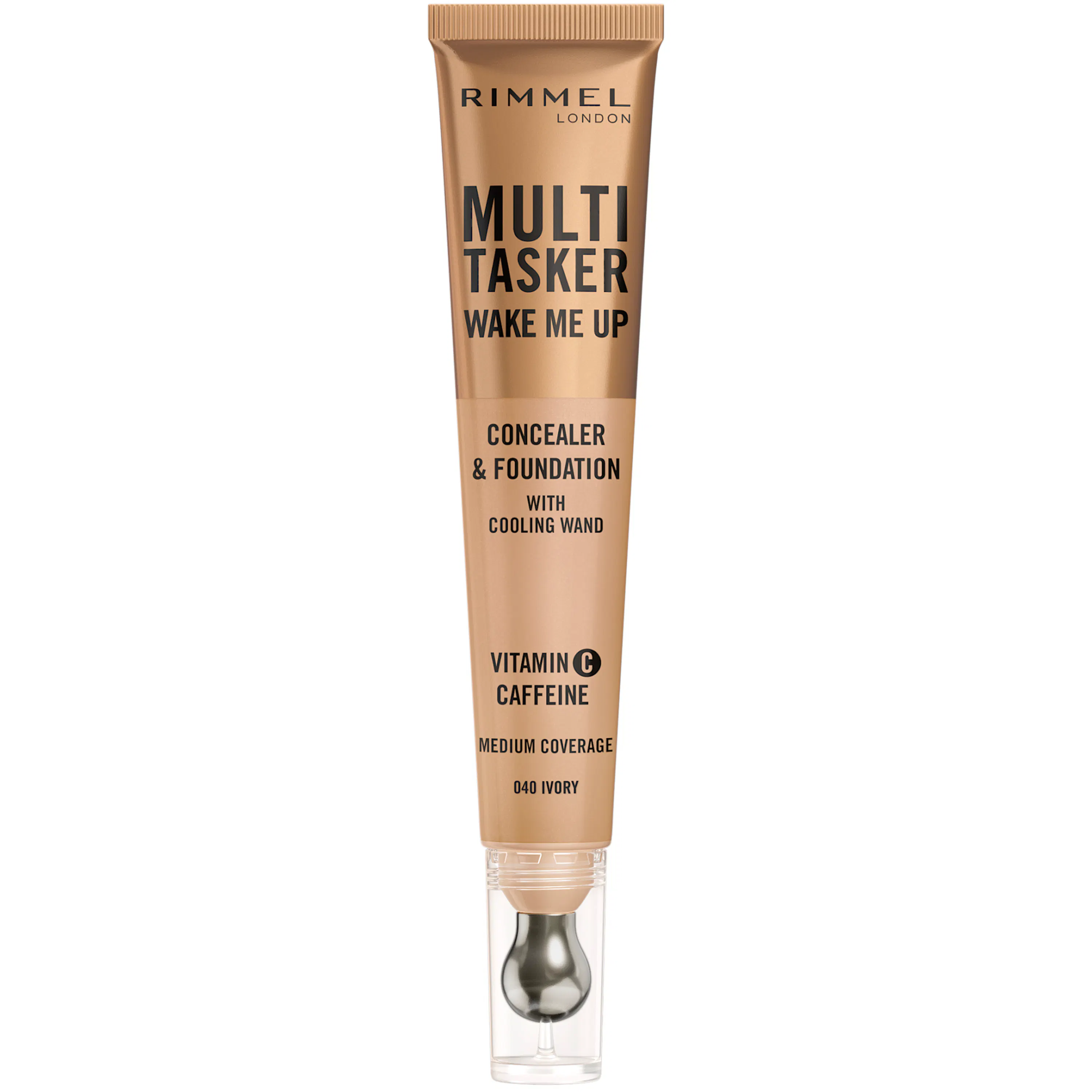 Rimmel Multi-tasker Wake Me Up Foundation & Concealer 40 Ivory 20 ml