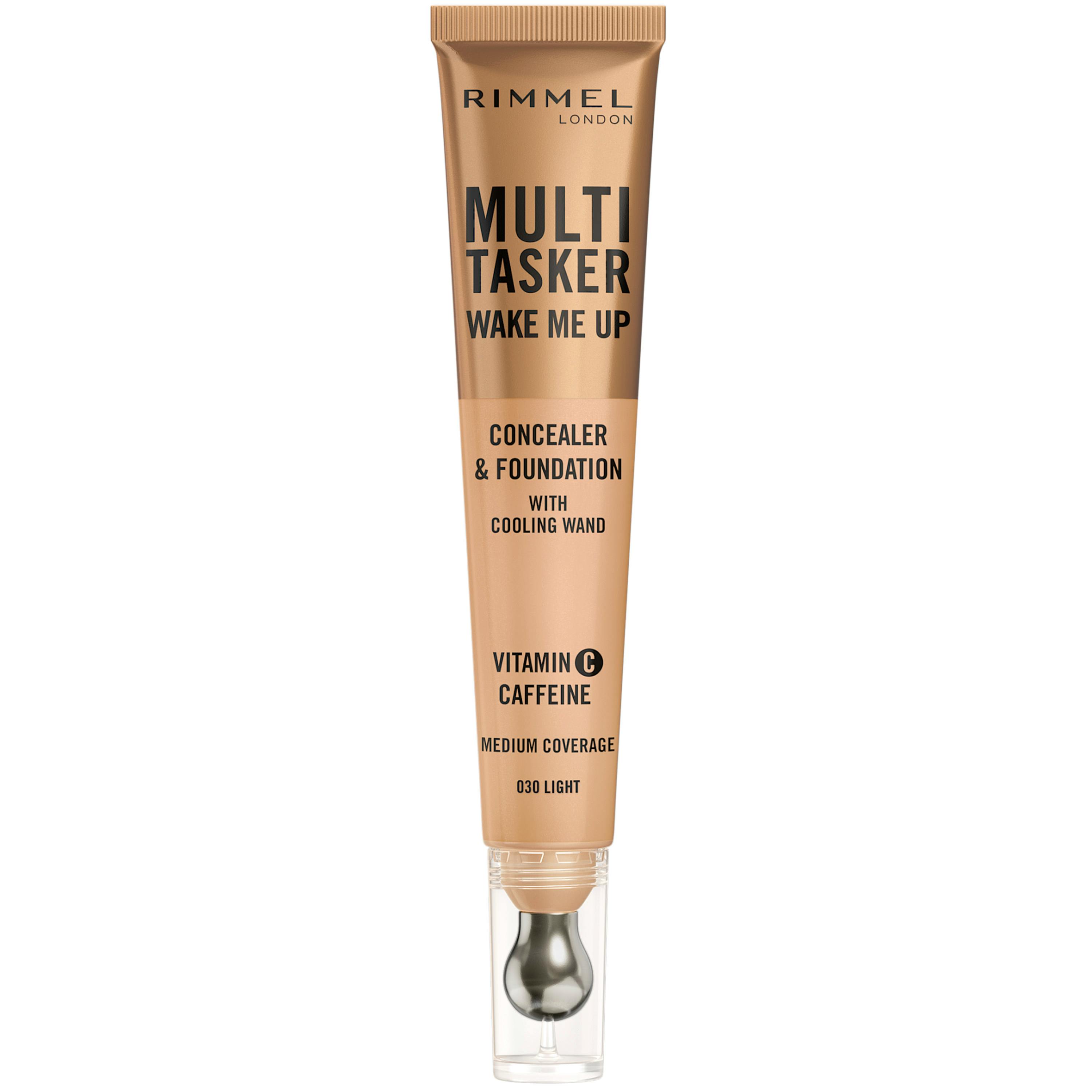 Rimmel Multi-tasker Wake Me Up Foundation & Concealer 30 Light 20 ml