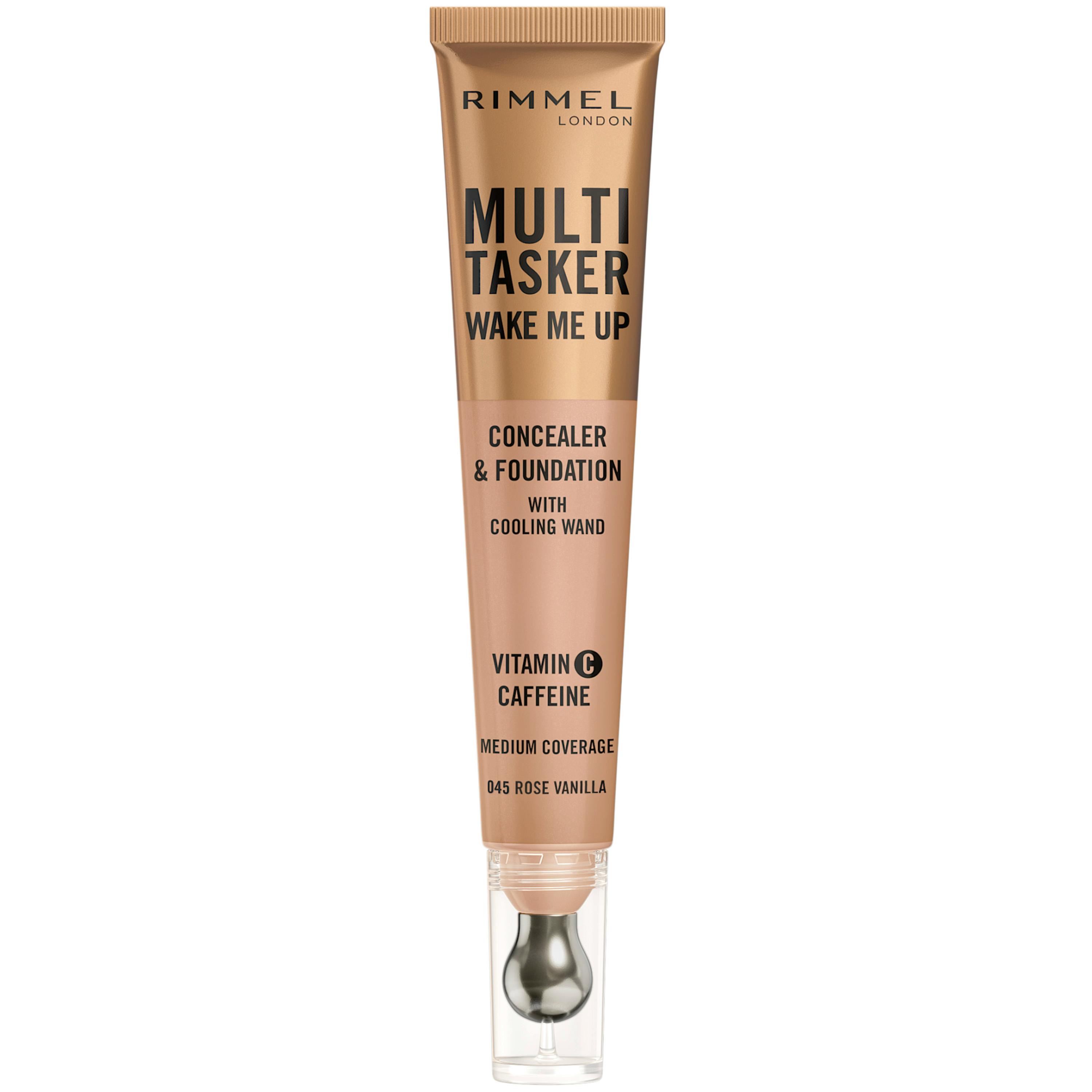 Rimmel Multi-tasker Wake Me Up Foundation & Concealer 45 Classic Ivory 20 ml
