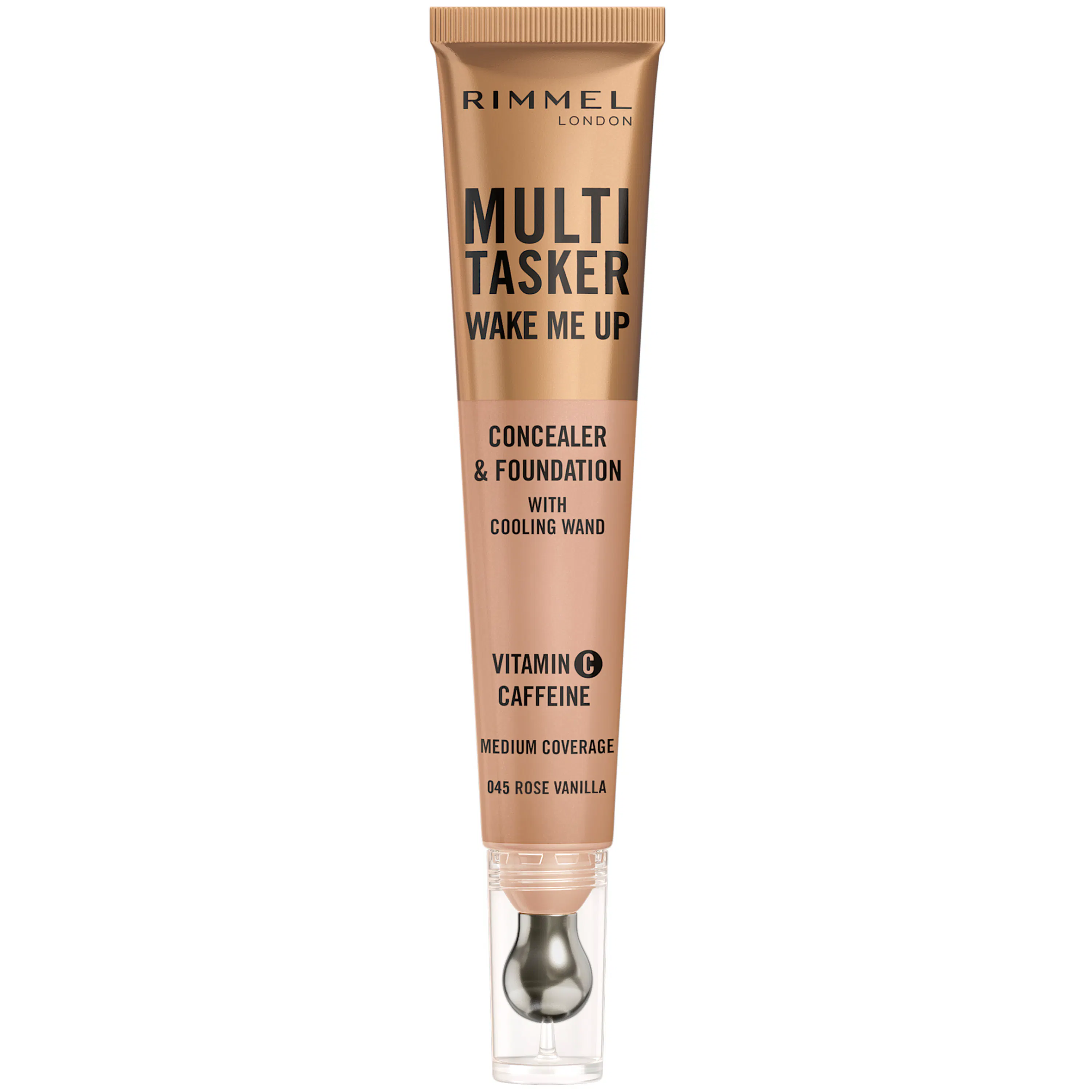 Rimmel Multi-tasker Wake Me Up Foundation & Concealer 45 Classic Ivory 20 ml