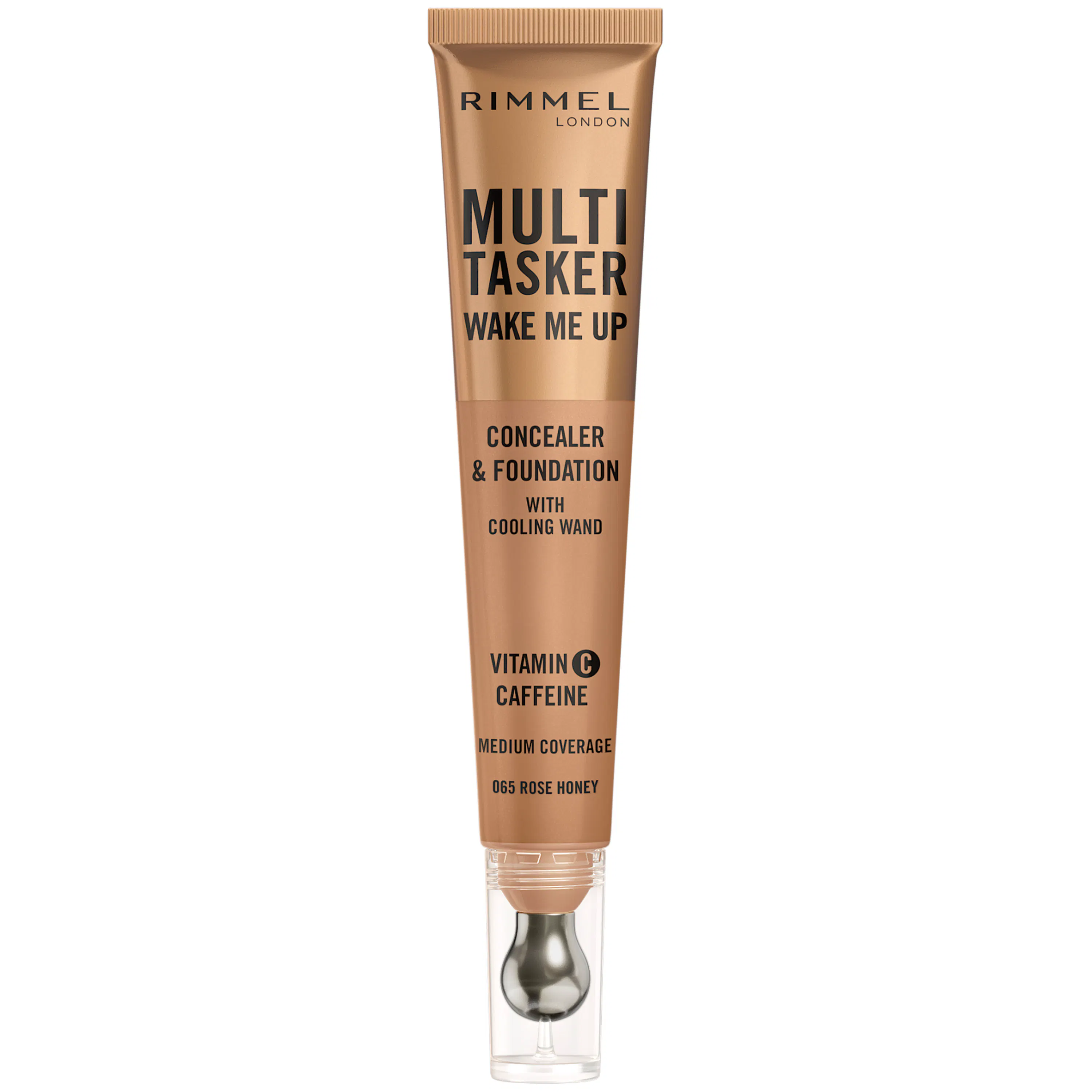 Rimmel Multi-tasker Wake Me Up Foundation & Concealer 65 Rose Honey 20 ml