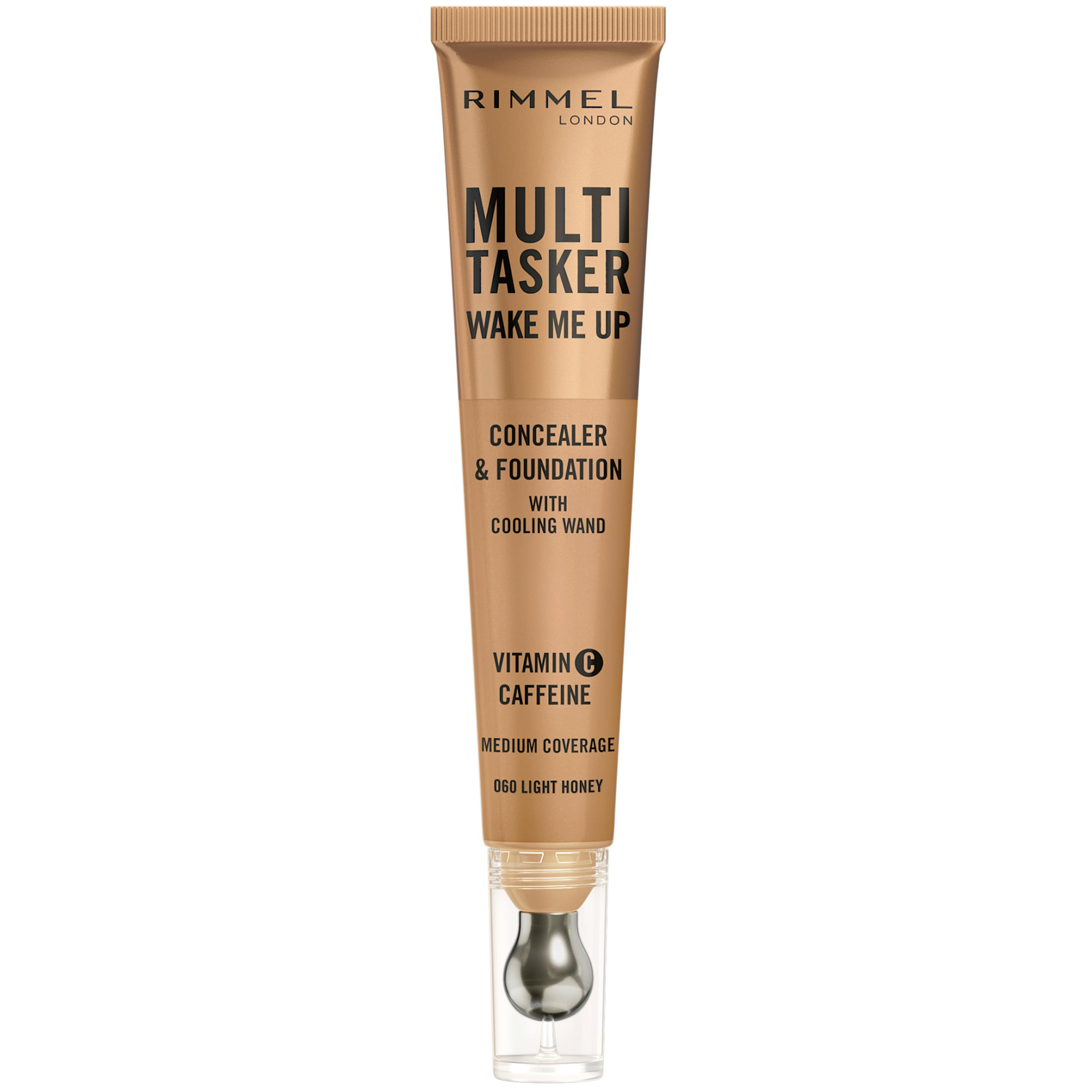 Rimmel Multi-tasker Wake Me Up Foundation & Concealer 60 Honey 20 ml