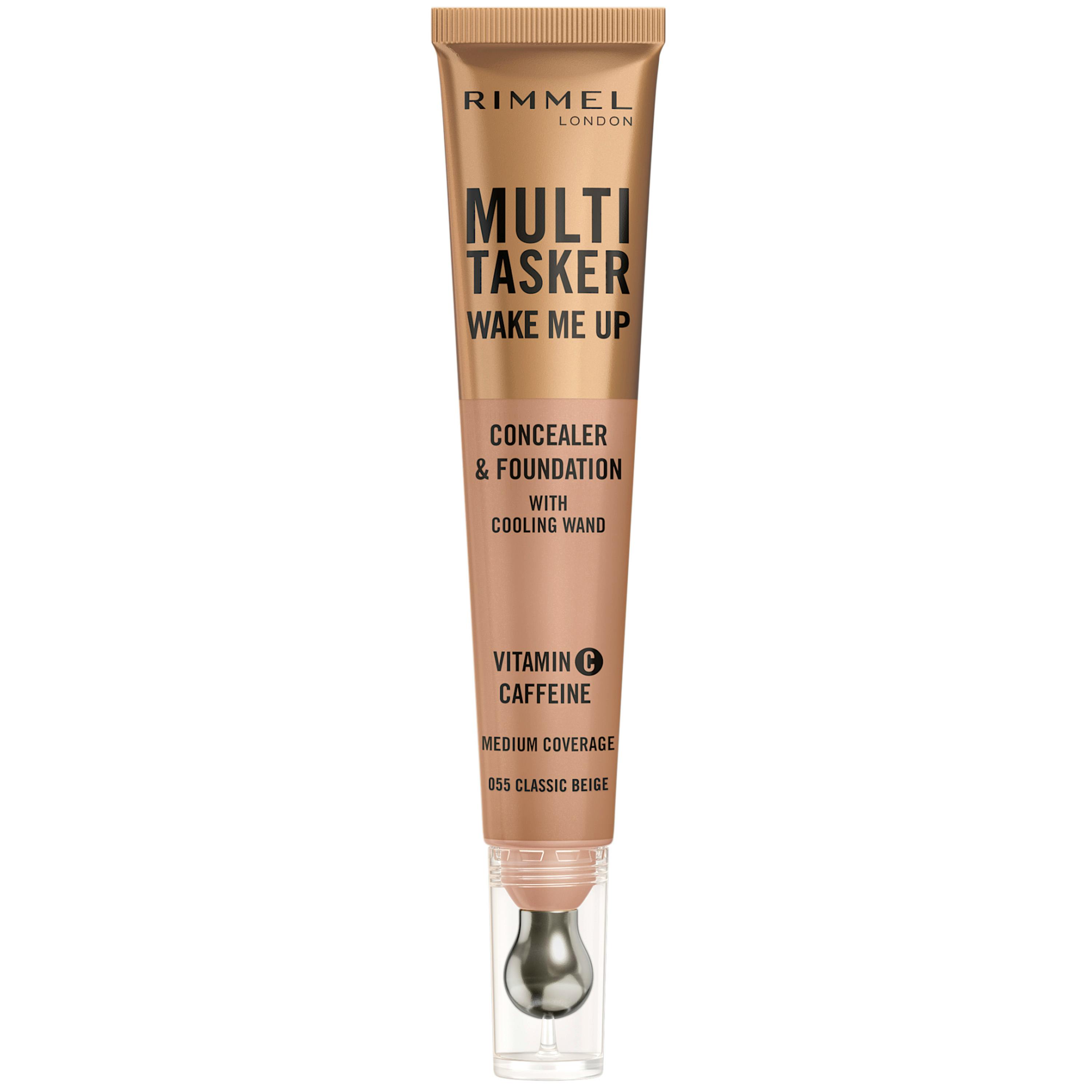 Rimmel Multi-tasker Wake Me Up Foundation & Concealer 55 Beige 20 ml