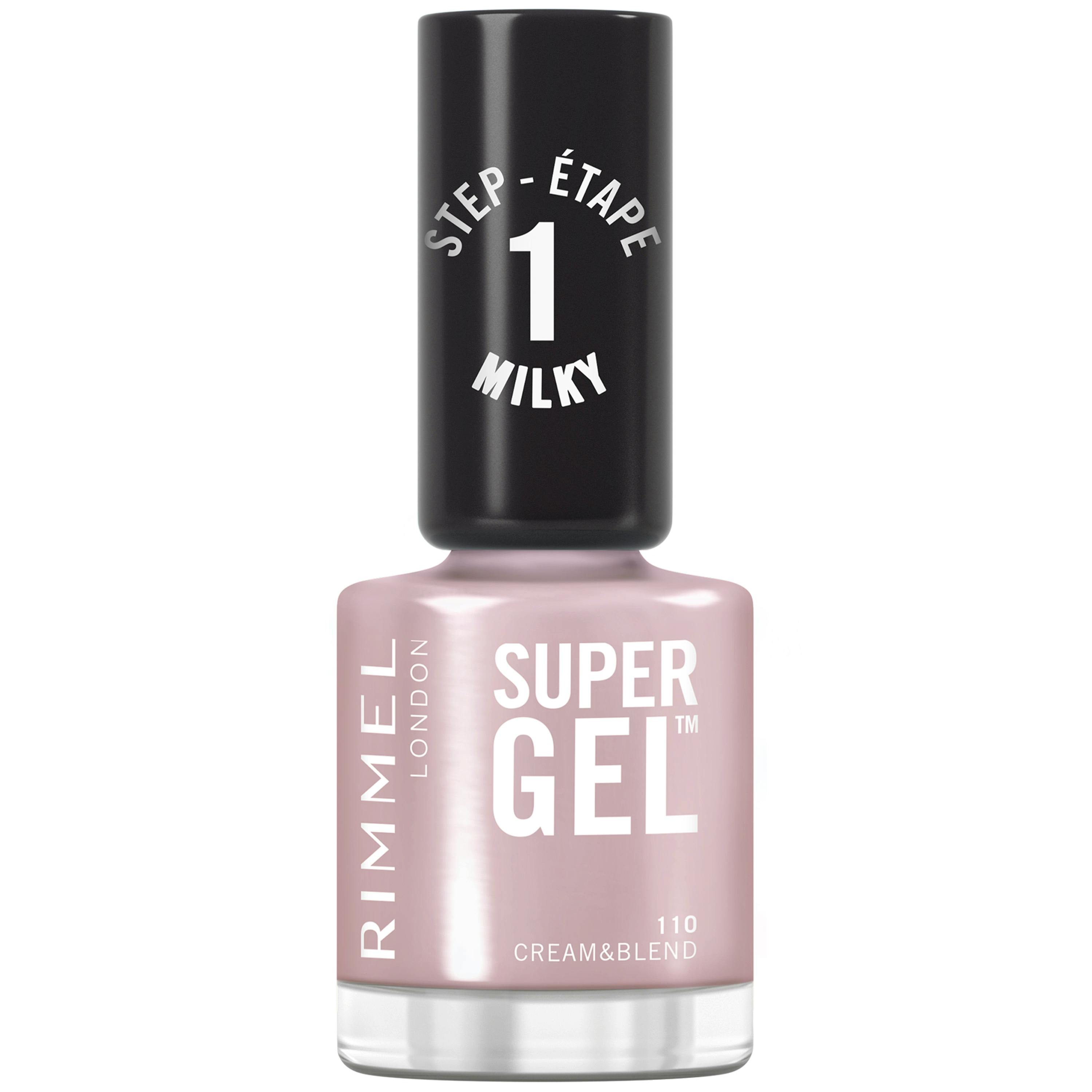 Rimmel Super Gel Nail Polish 110 Cream&Blend 12 ml