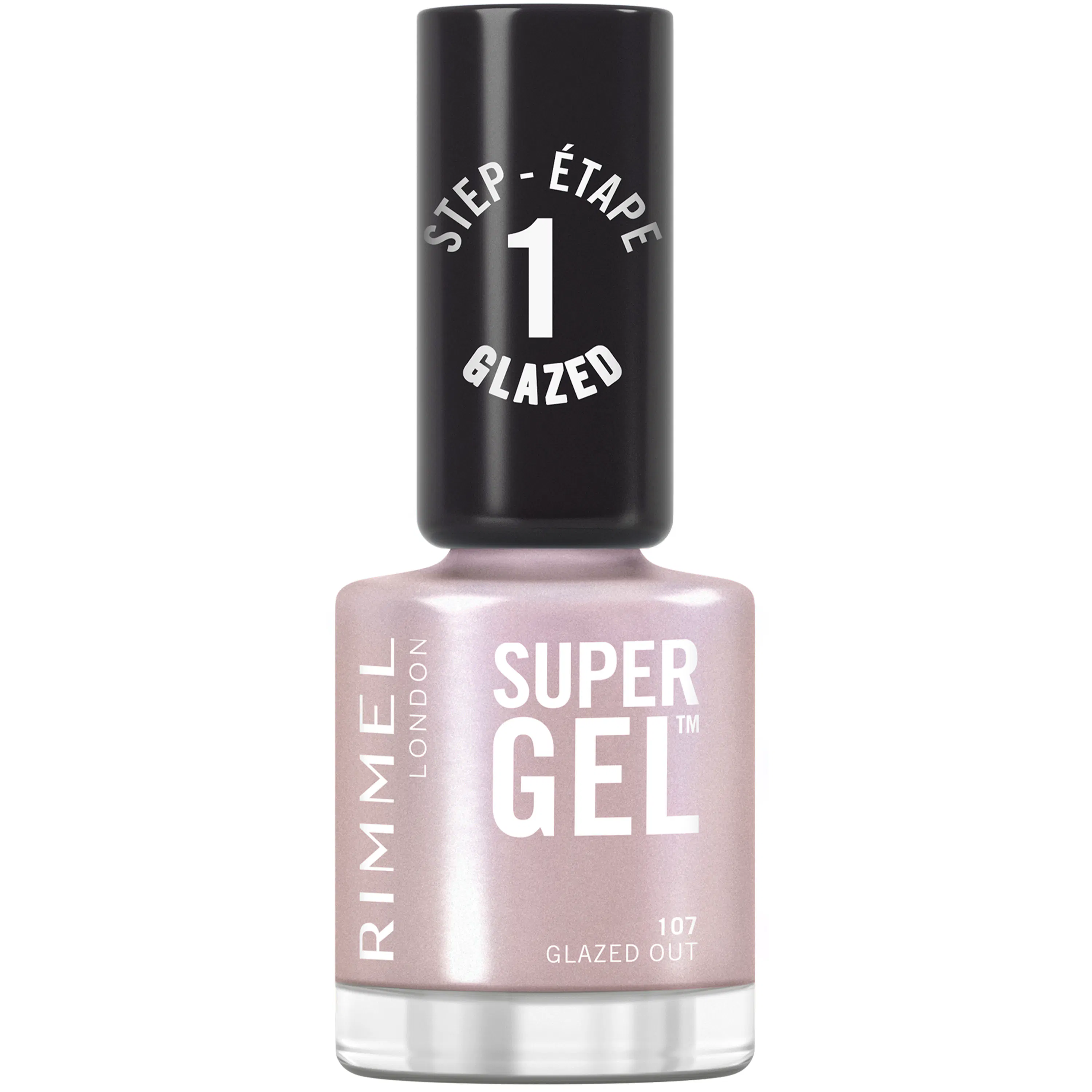 Rimmel Super Gel Nail Polish 107 Glazed Out 12 ml