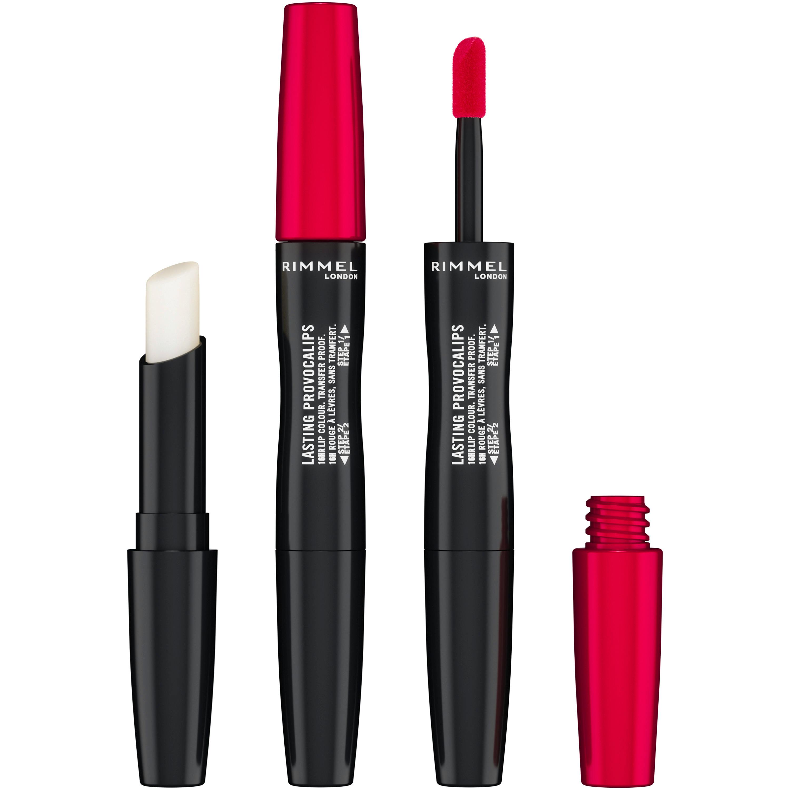 Rimmel Lasting Provocalips Liquid Lipstick 500 Kiss The Town Red 2.2 ml
