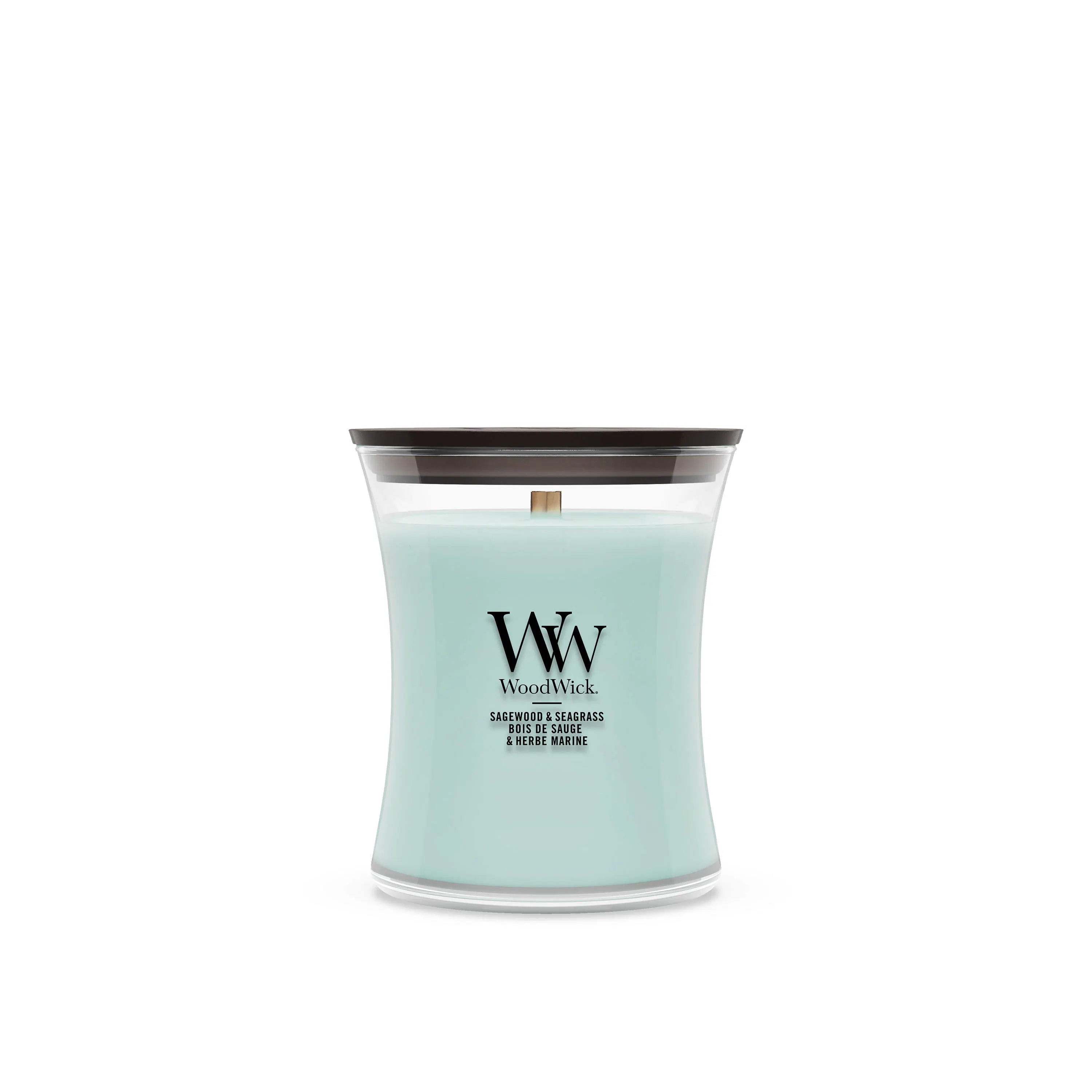 WoodWick Scented Candle Sagewood &amp; Seaglass 275 g