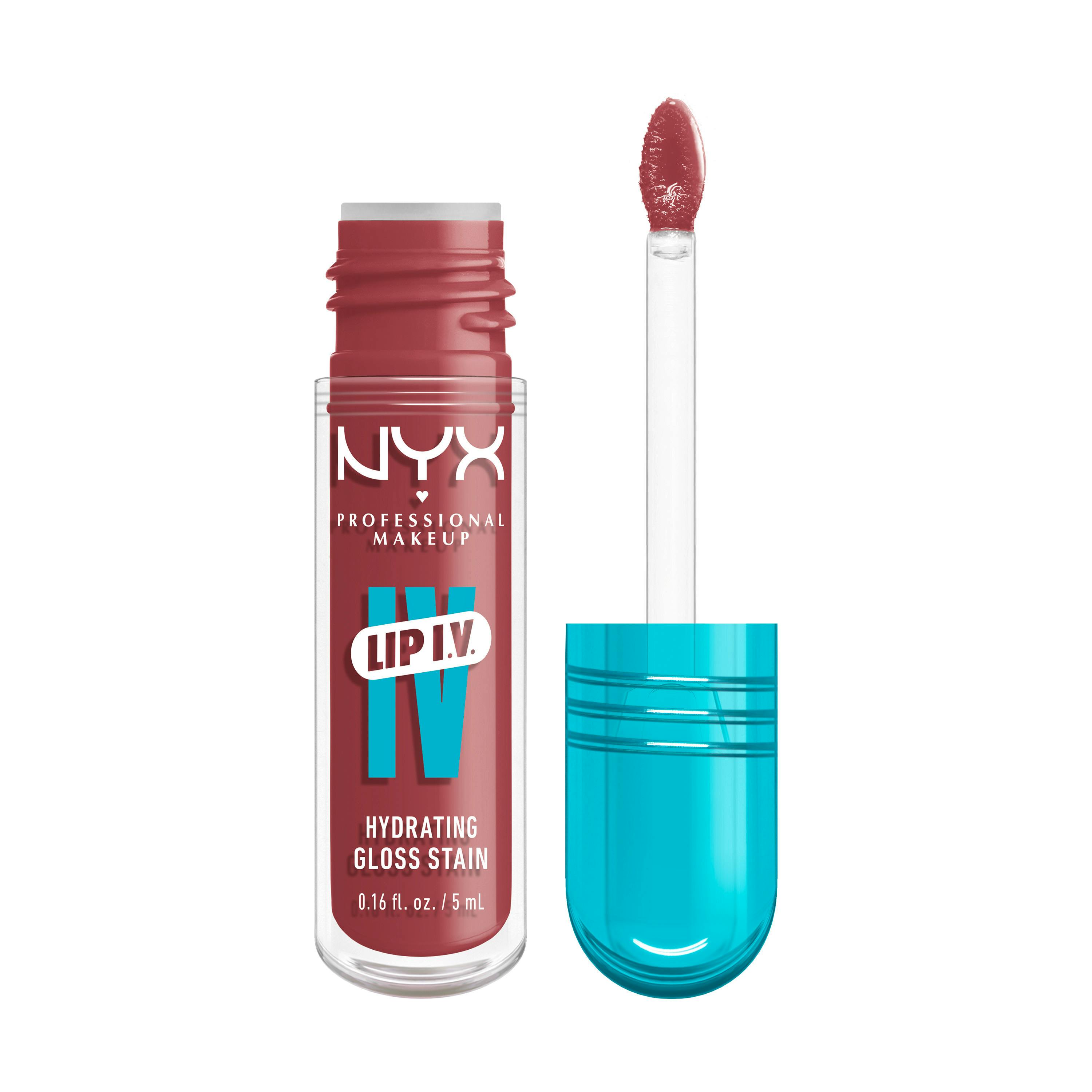NYX Professional Make-Up Lip I.V. Hydrating Gloss Stain 17 Petal Pourin 5 ml