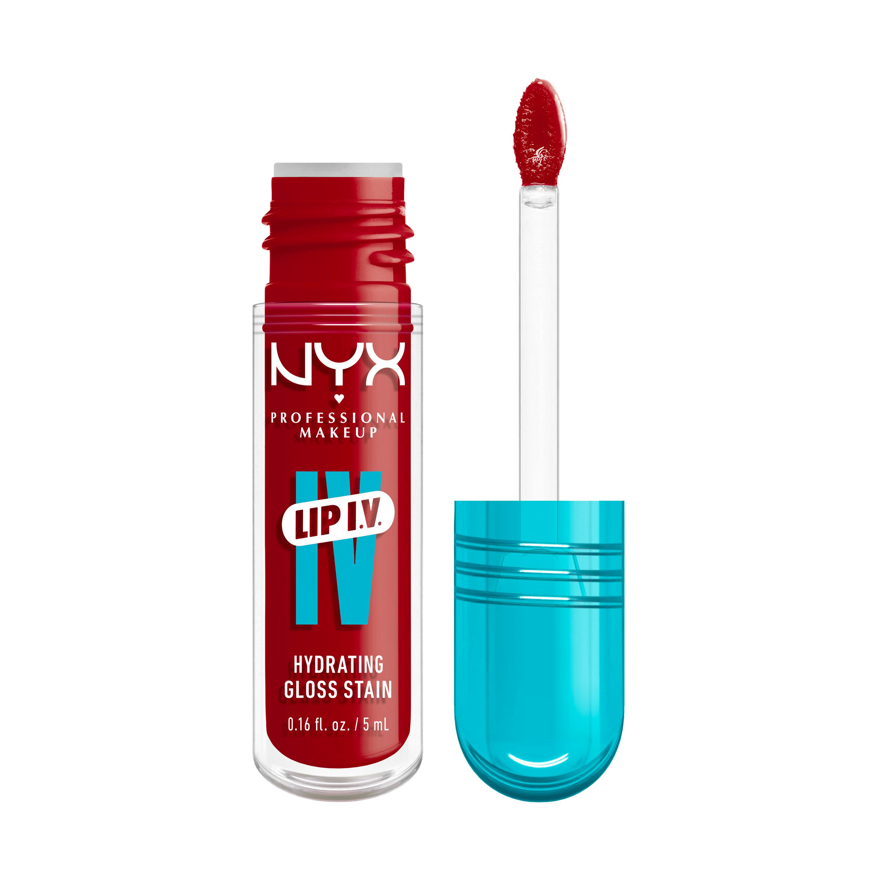 NYX Professional Make-Up Lip I.V. Hydrating Gloss Stain 22 Cherry Drenched 5 ml