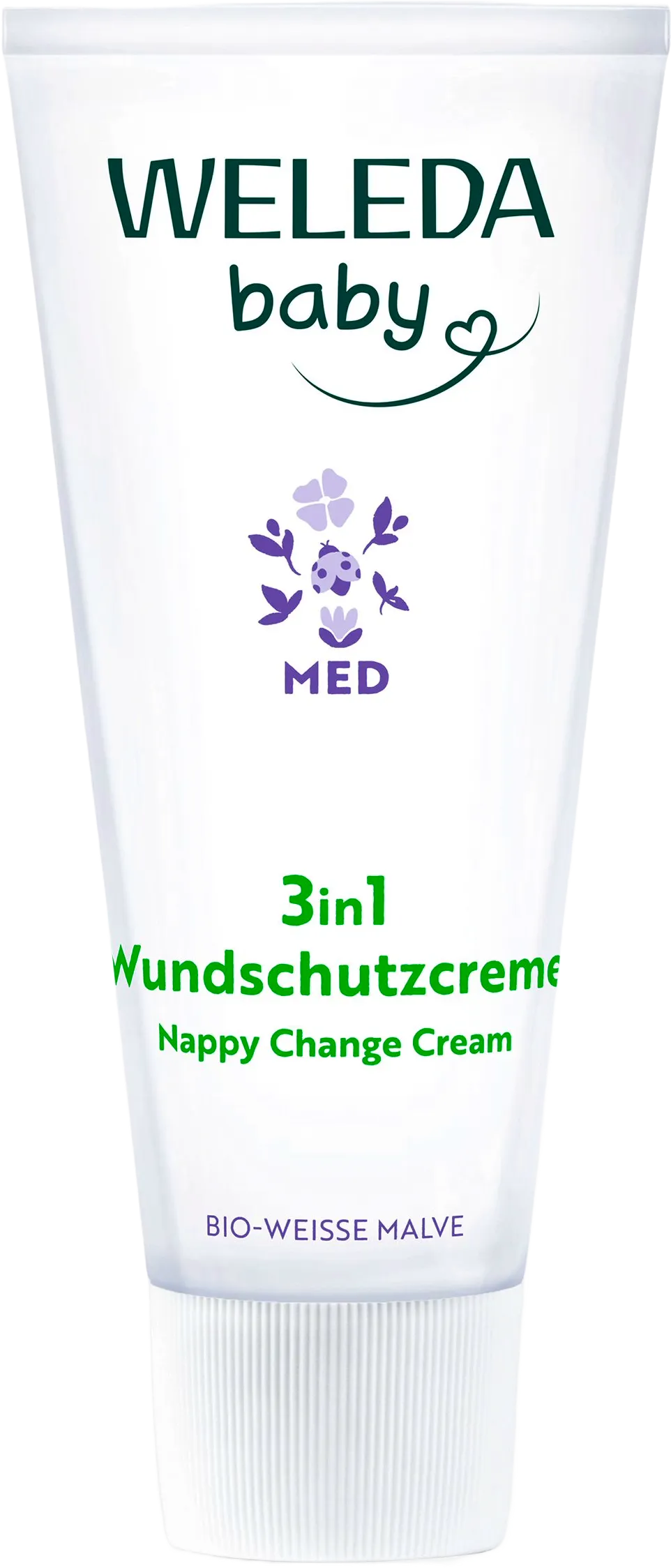 Weleda 3in1 Nappy Change Cream White Mallow 50 ml