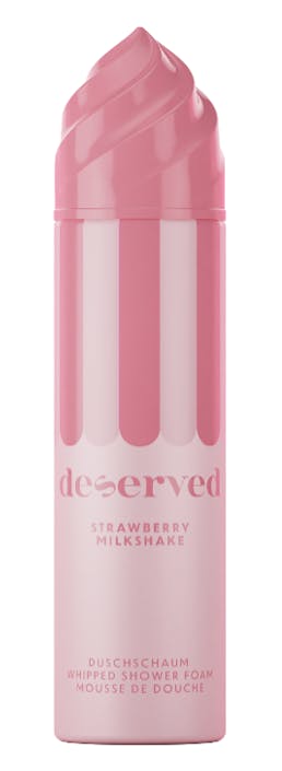 Deserved Whipped Foam Strawberry Milkshake 250 ml