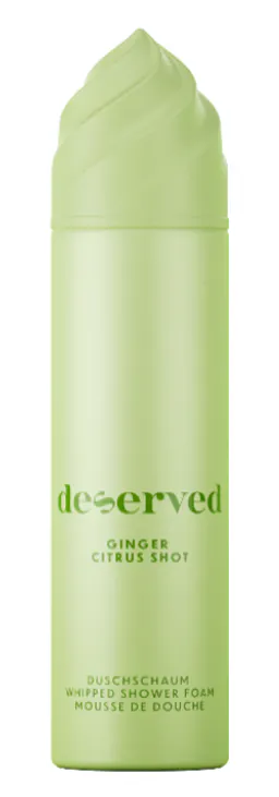 Deserved Whipped Foam Ginger Citrus Shot 250 ml