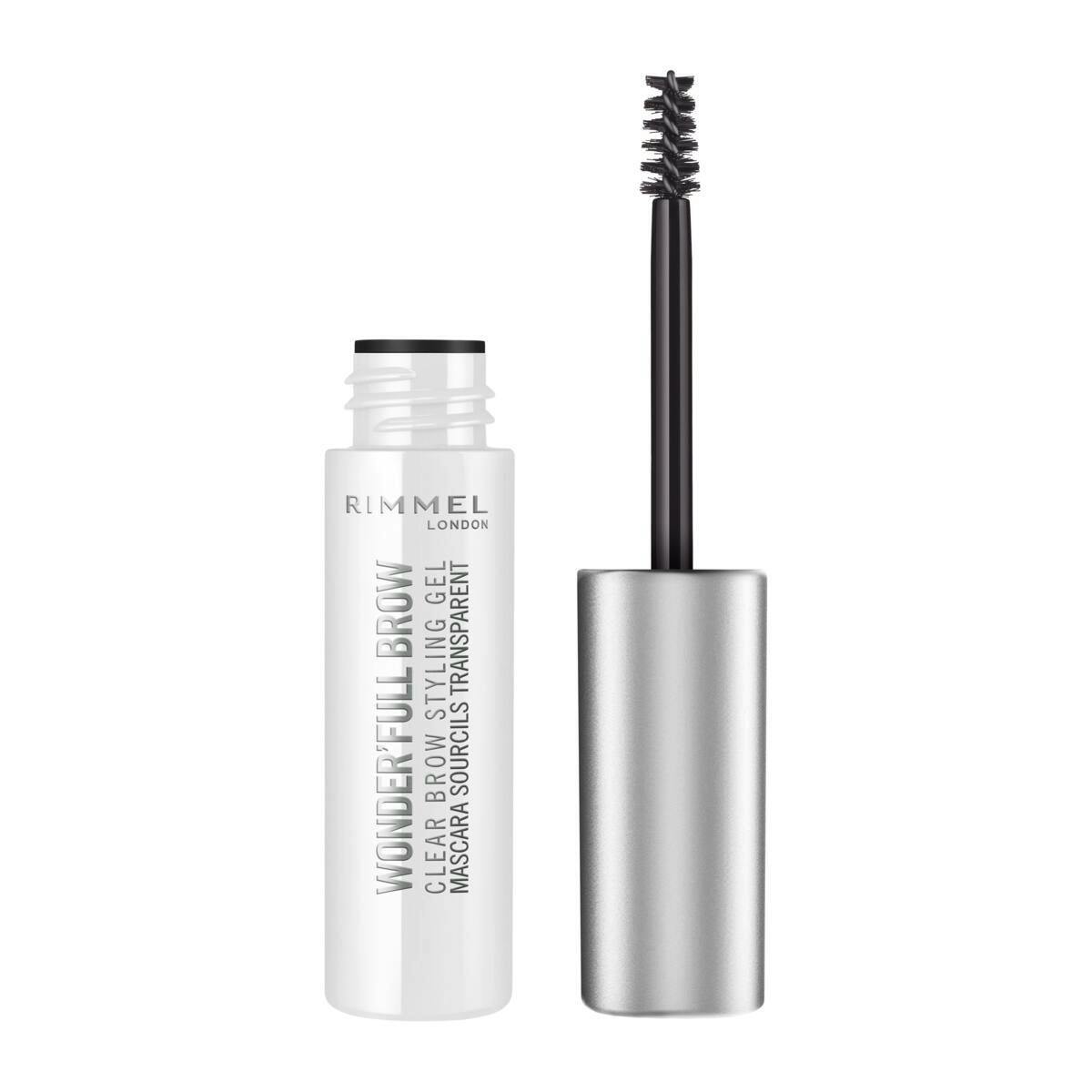 Rimmel Wonder'Full Eyebrow Gel With Brush 004 Clear 4, 4.5 ml