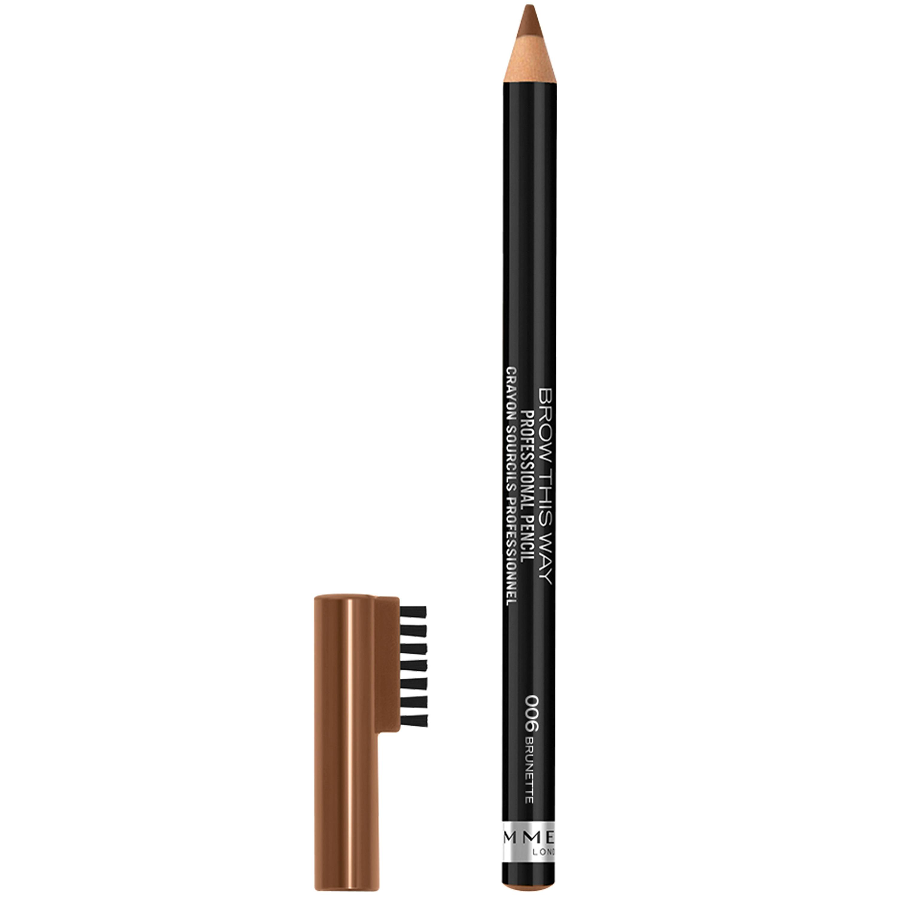 Rimmel Pro Eyebrow Pencil 006 Brunette 1.4 g