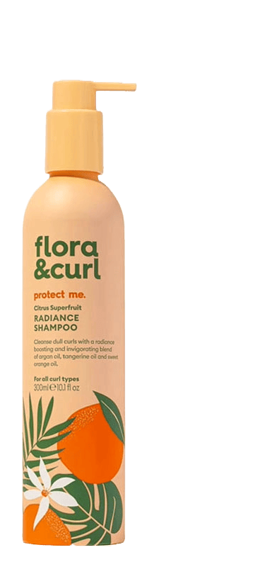 Flora & Curl Citrus Superfruit Radiance Shampoo 300 ml