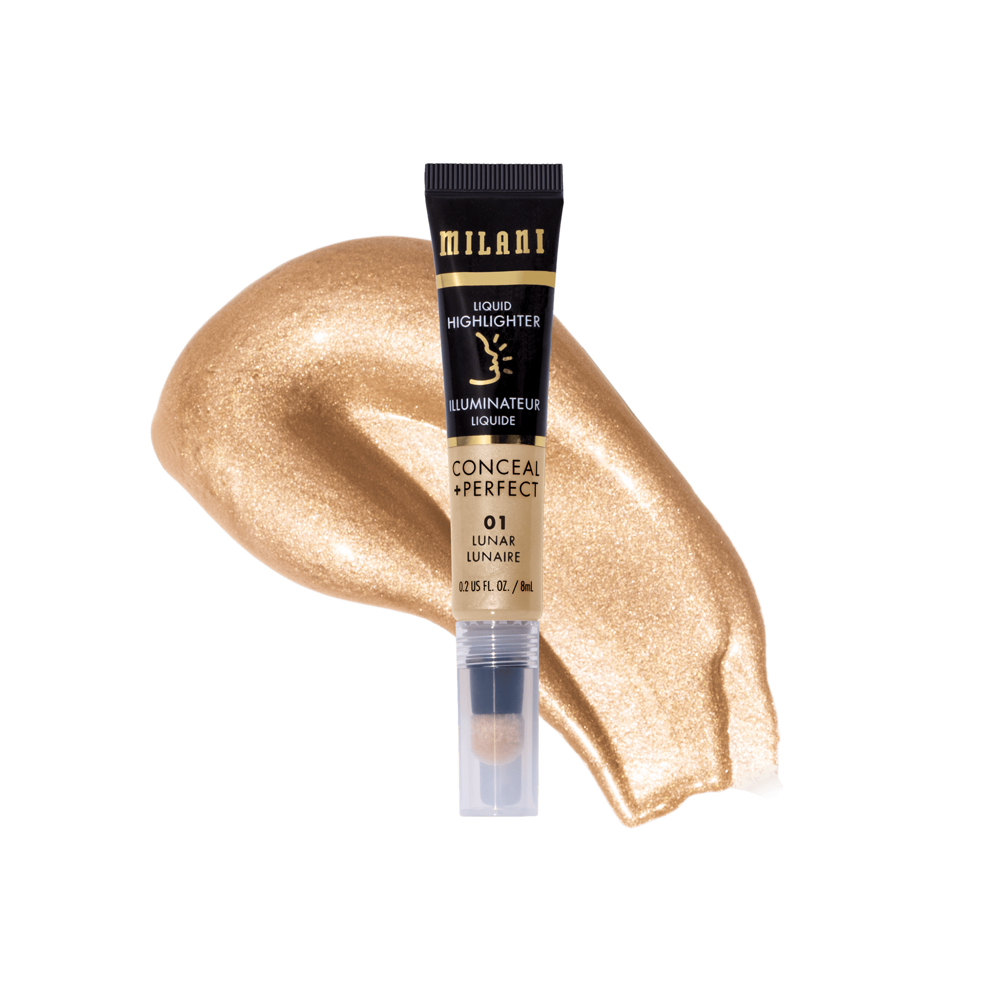 Milani Conceal + Perfect Facelift Liquid Highlighter 01 Lunar 8 ml
