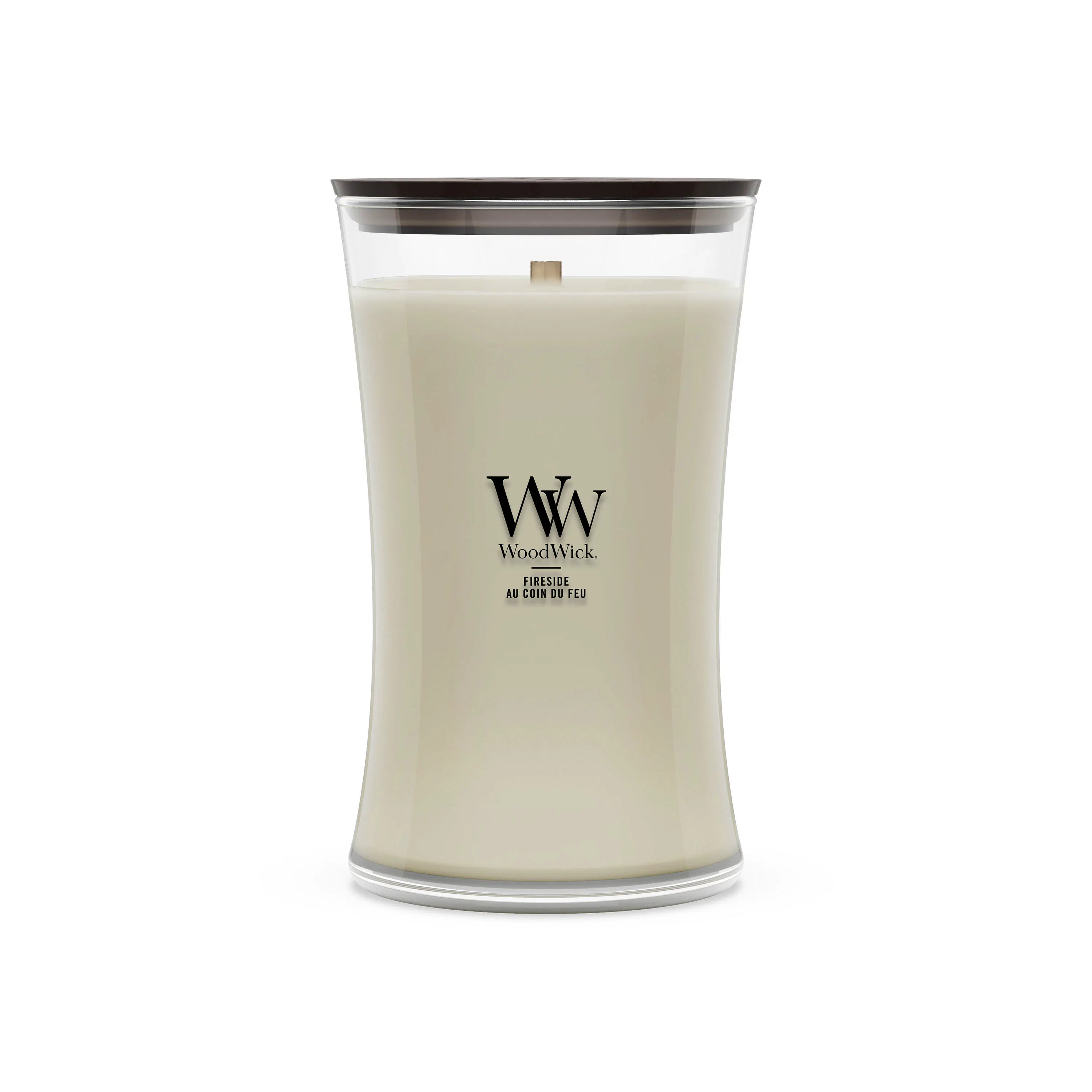 Woodwick Large Hourglass Candle - Fireside