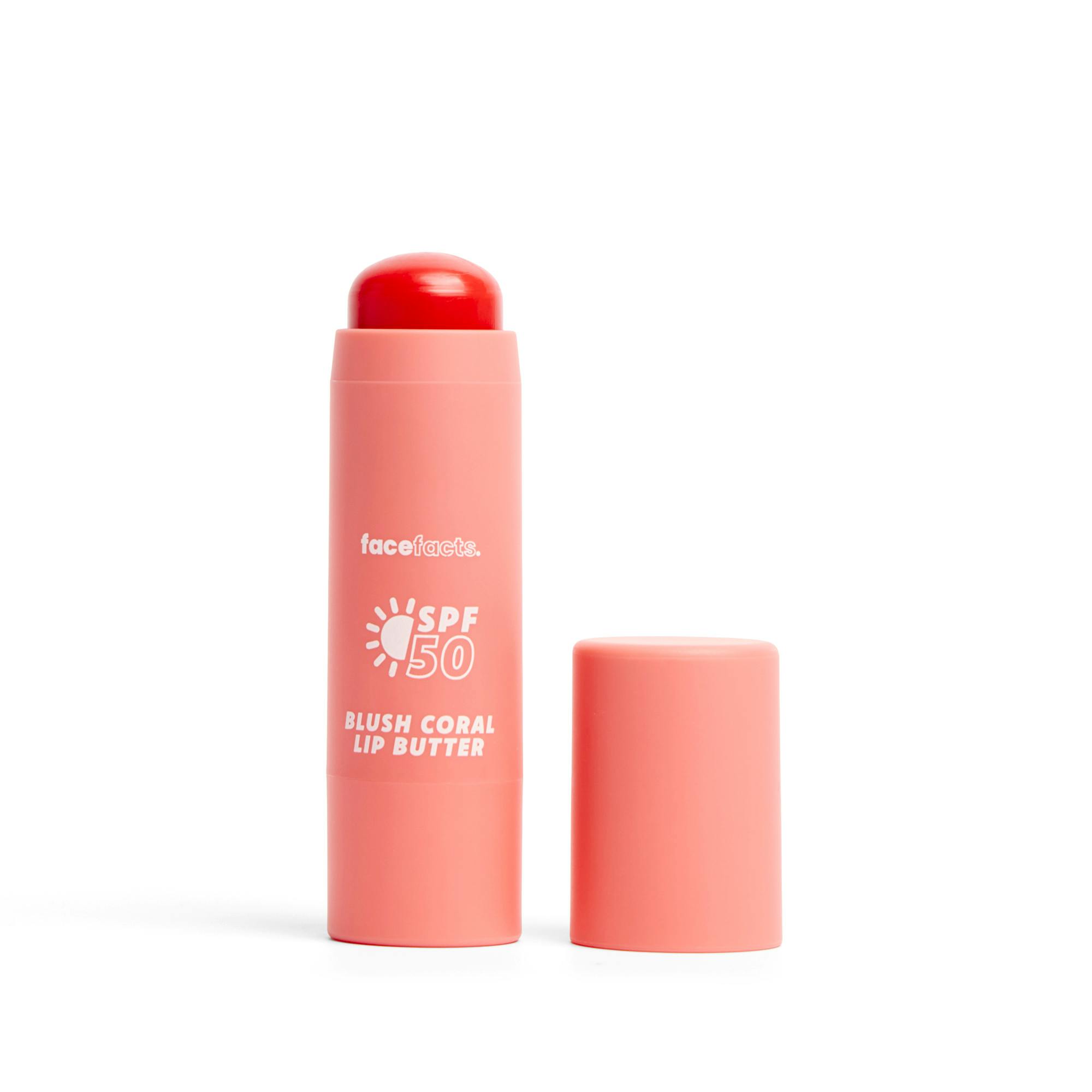 Face Facts SPF 50 Tinted Lip Butter Blush Coral 6 g