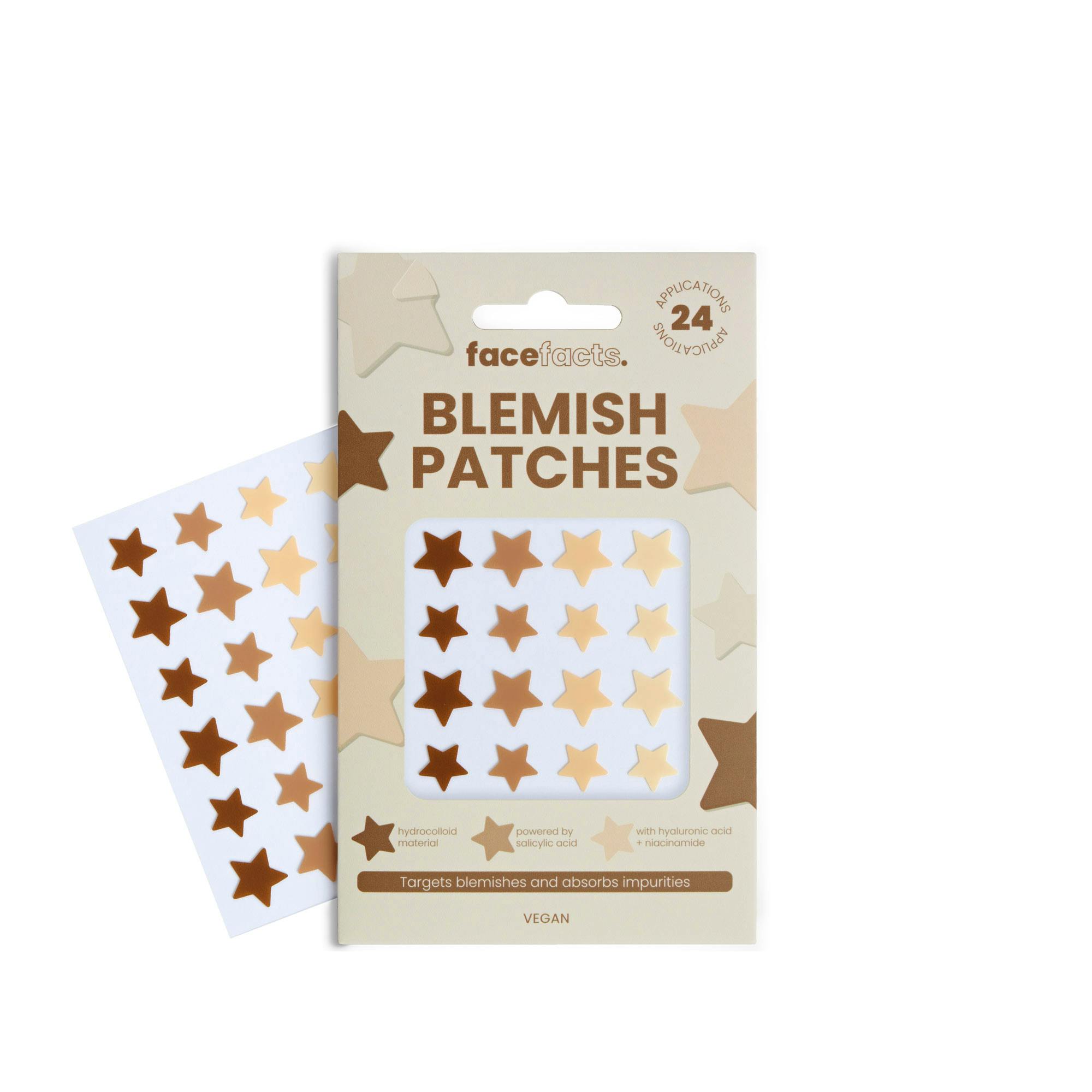 Face Facts Blemish Patches Nudes 24 stk