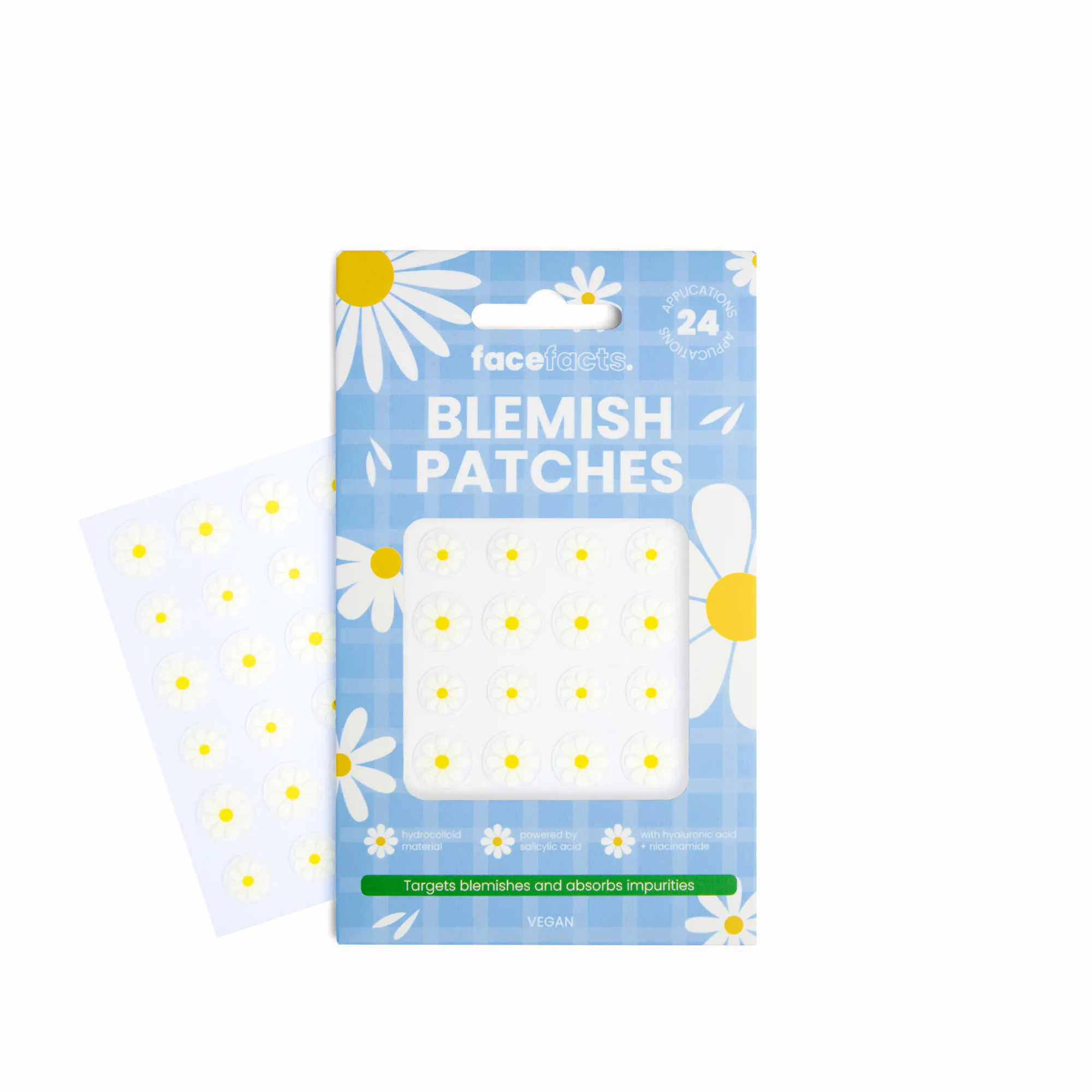Face Facts Blemish Patches Daisies 24 st