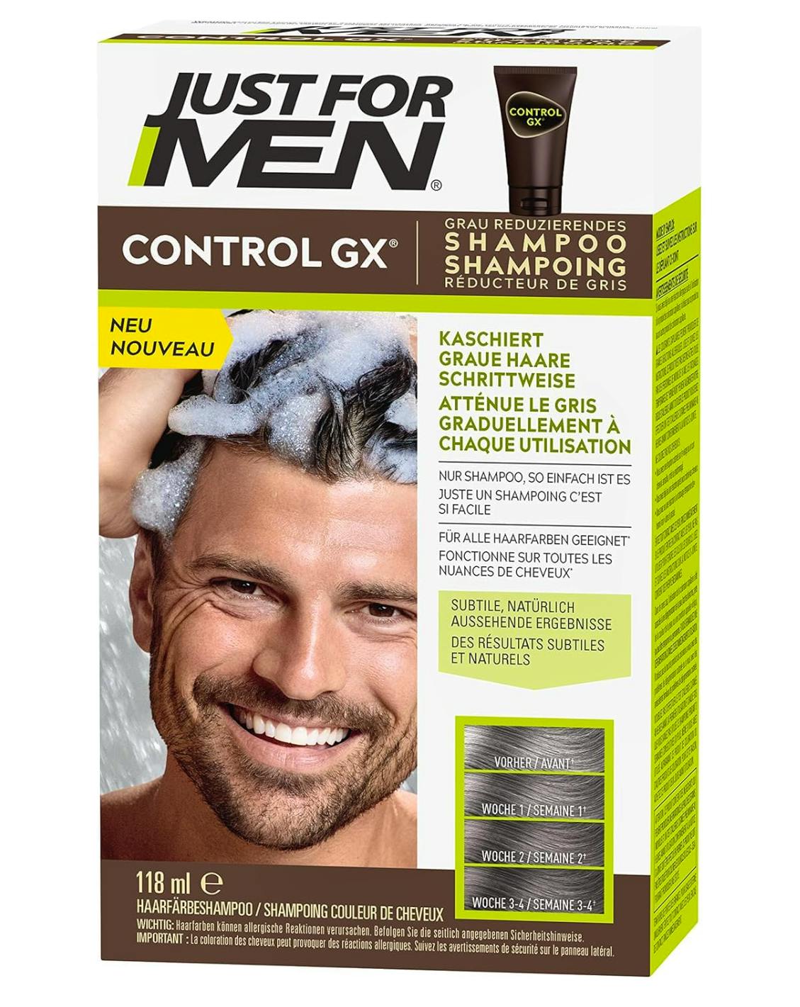 Just For Men Control GX Grey Reducing Shampoo 118 ml