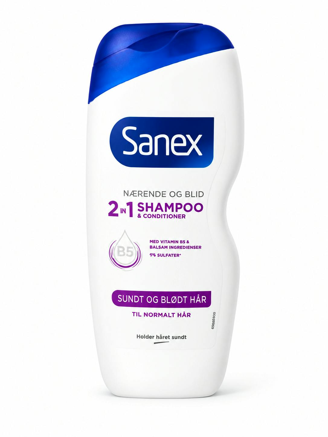 Sanex Shampoo Med Balsam 2-In-1 250 ml