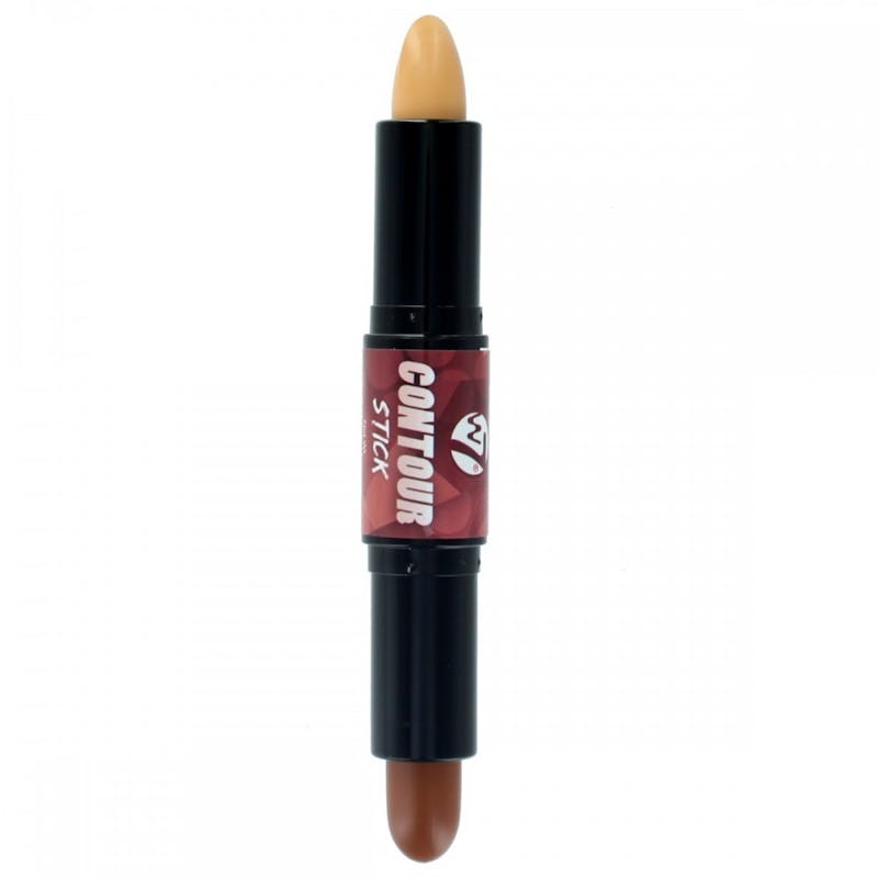 W7 Dual Contour Highlighter Stick Medium Deep 4 g