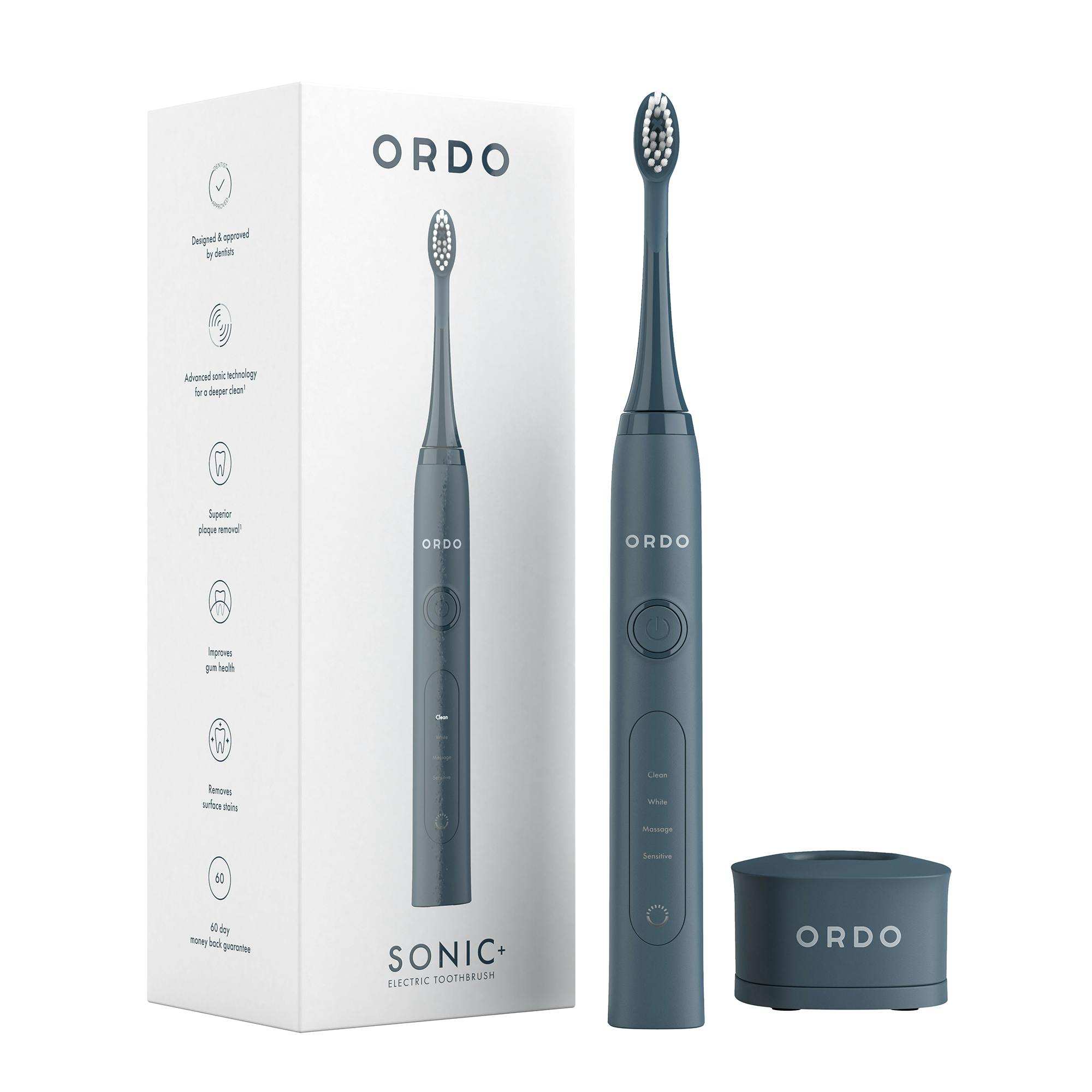 Ordo Sonic+ Electric Toothbrush Charcoal Grey 1 stk