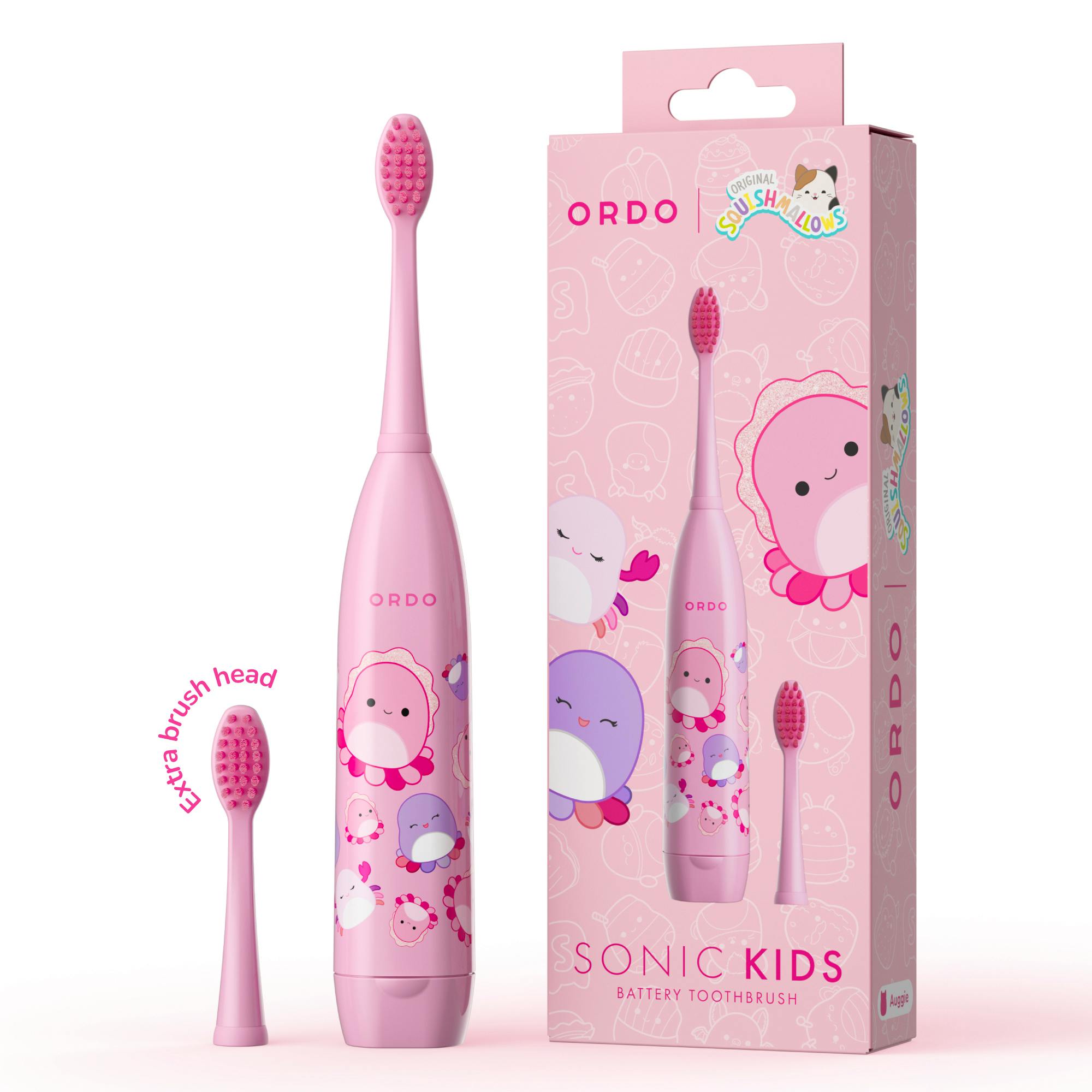Ordo Sonic Kids Battery Toothbrush Squishmallows Auggie 1 stk