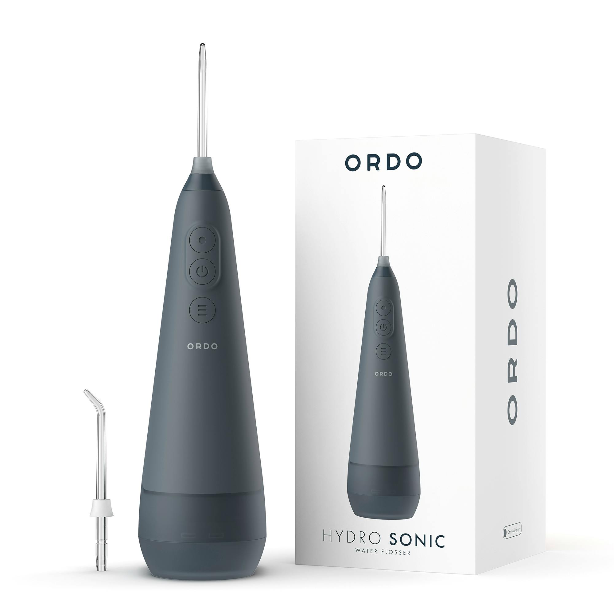 Ordo Hydro Sonic+ Water Flosser Charcoal Grey 1 stk