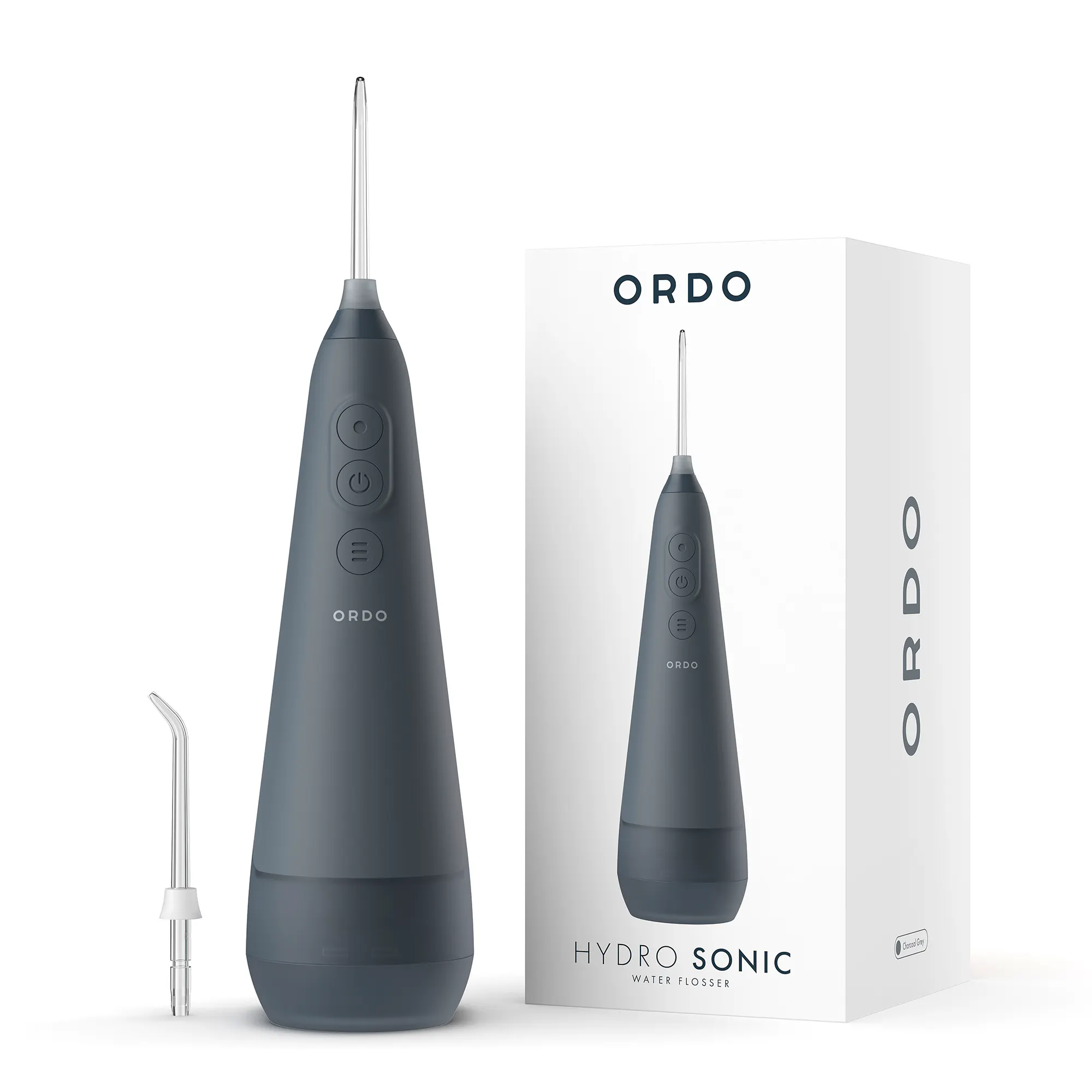 Ordo Hydro Sonic+ Water Flosser Charcoal Grey 1 pcs