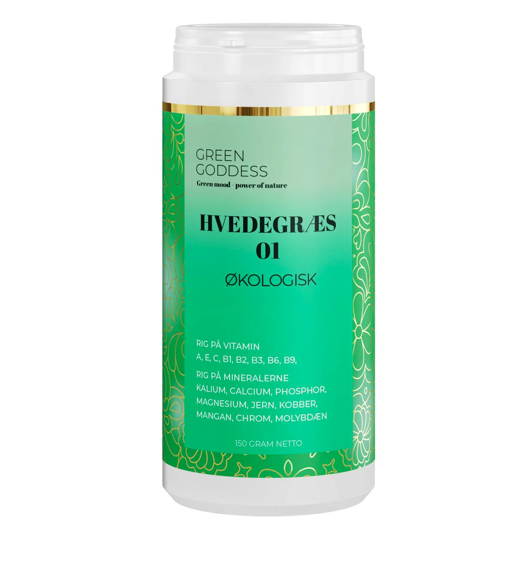 Green Goddess Hvedegræs Økologisk 150 g