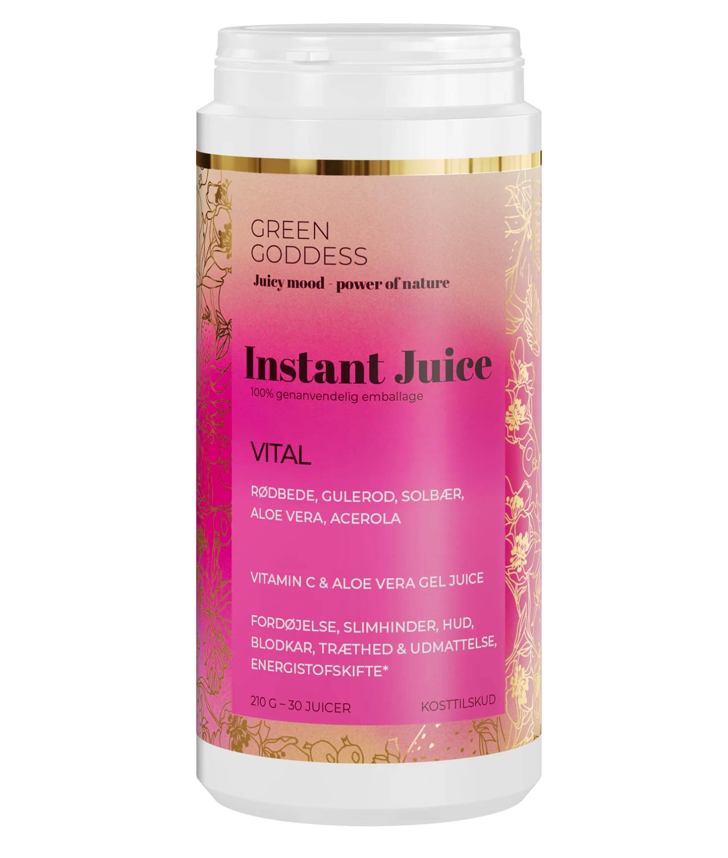 Green Goddess Vital Instant Juice 210 g