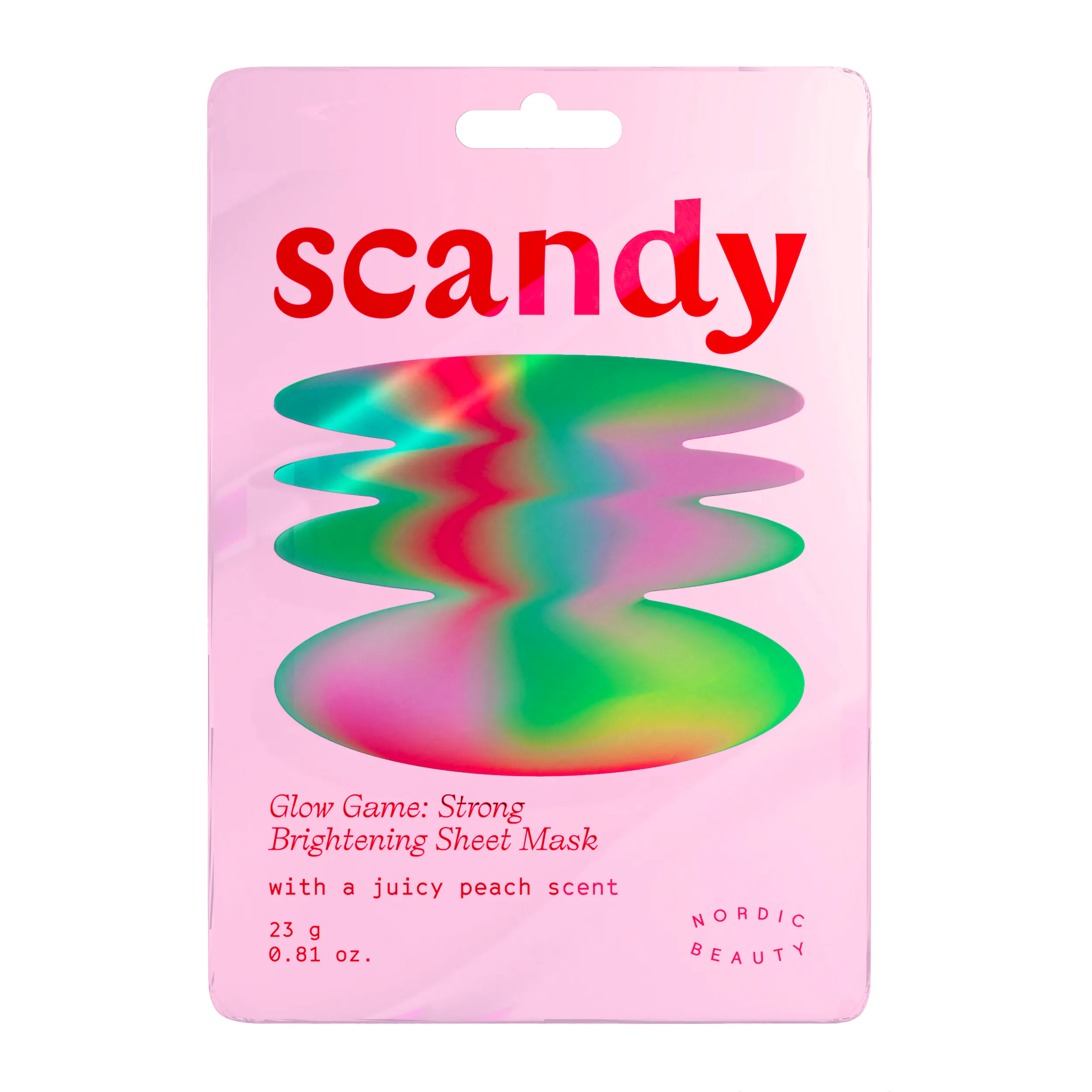 Scandy Glow Game: Strong Brightening Sheet Mask 1 st