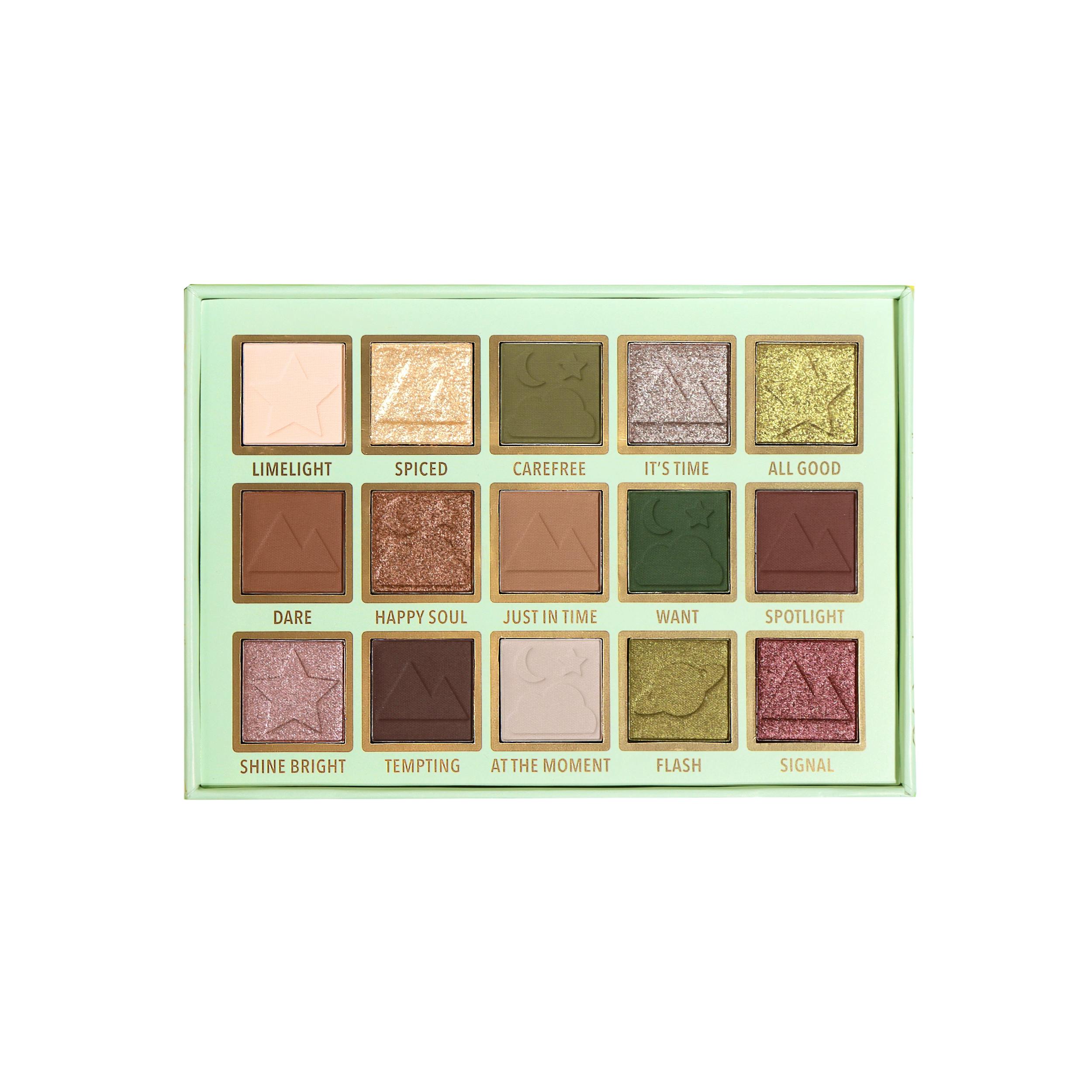 MOIRA Time To Shine Pressed Pigment Palette 18 g