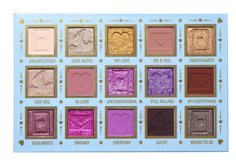 MOIRA I′m Falling For You Pressed Pigment Palette 18 g