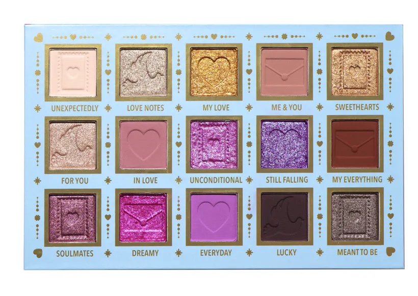 MOIRA I′m Falling For You Pressed Pigment Palette 18 g