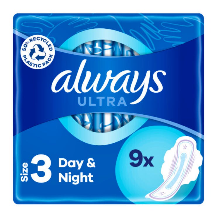 Always Ultra Day & Night Wings 9 st