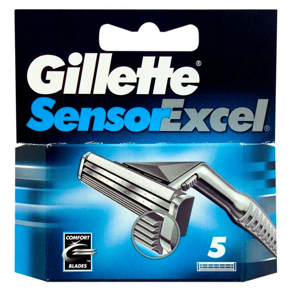 puzzel doen alsof Aan boord Gillette Sensor Excel Razors 5 st - 7.89 EUR - luxplus.nl