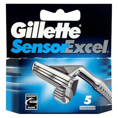 Gillette Sensor Excel Razors 5 kpl