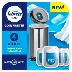 Febreze Bin Freshener Refills Cotton Fresh 4 kpl