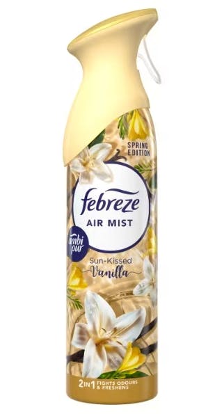 Febreze Air Freshener Spray Sunkissed Vanilla 185 ml
