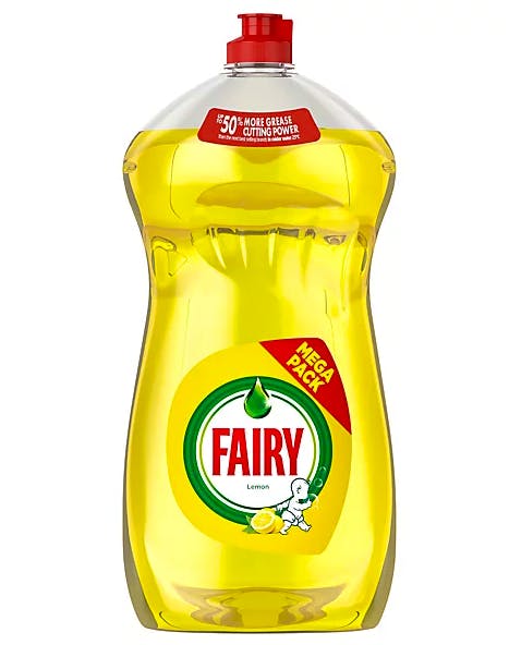 Fairy Washing Up Liquid Lemon 1450 ml