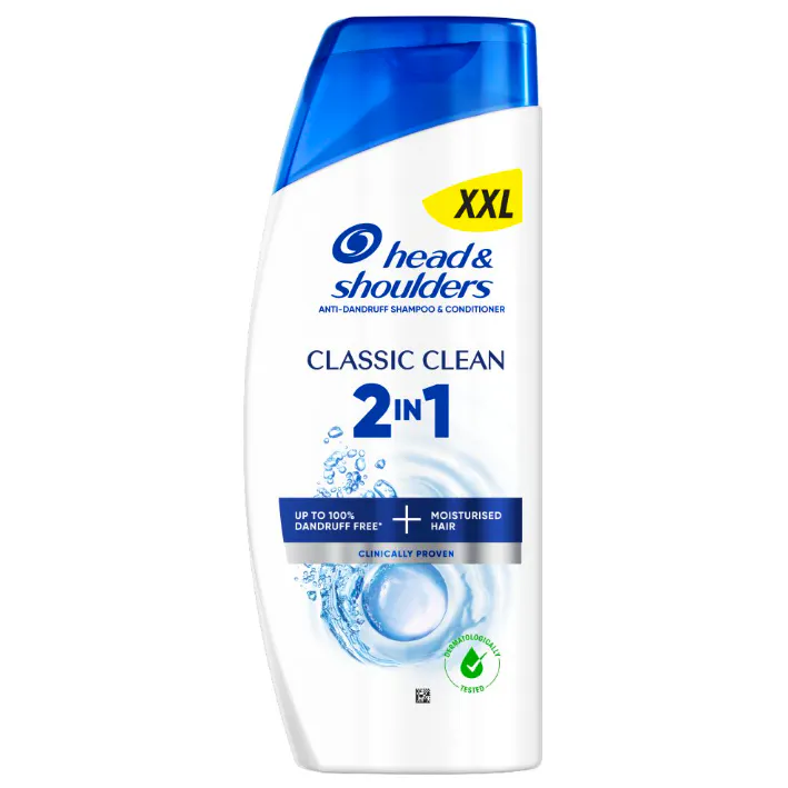Head & Shoulders Head & Shoulders Classic Clean 2in1 Anti-Dandruff Shampoo and Conditioner 625 ml